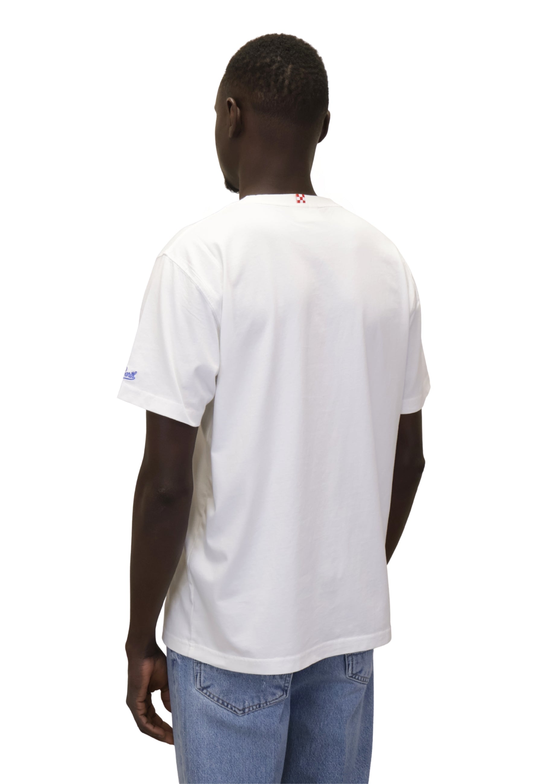 T-SHIRT Bianco Mc2 Saint Barth
