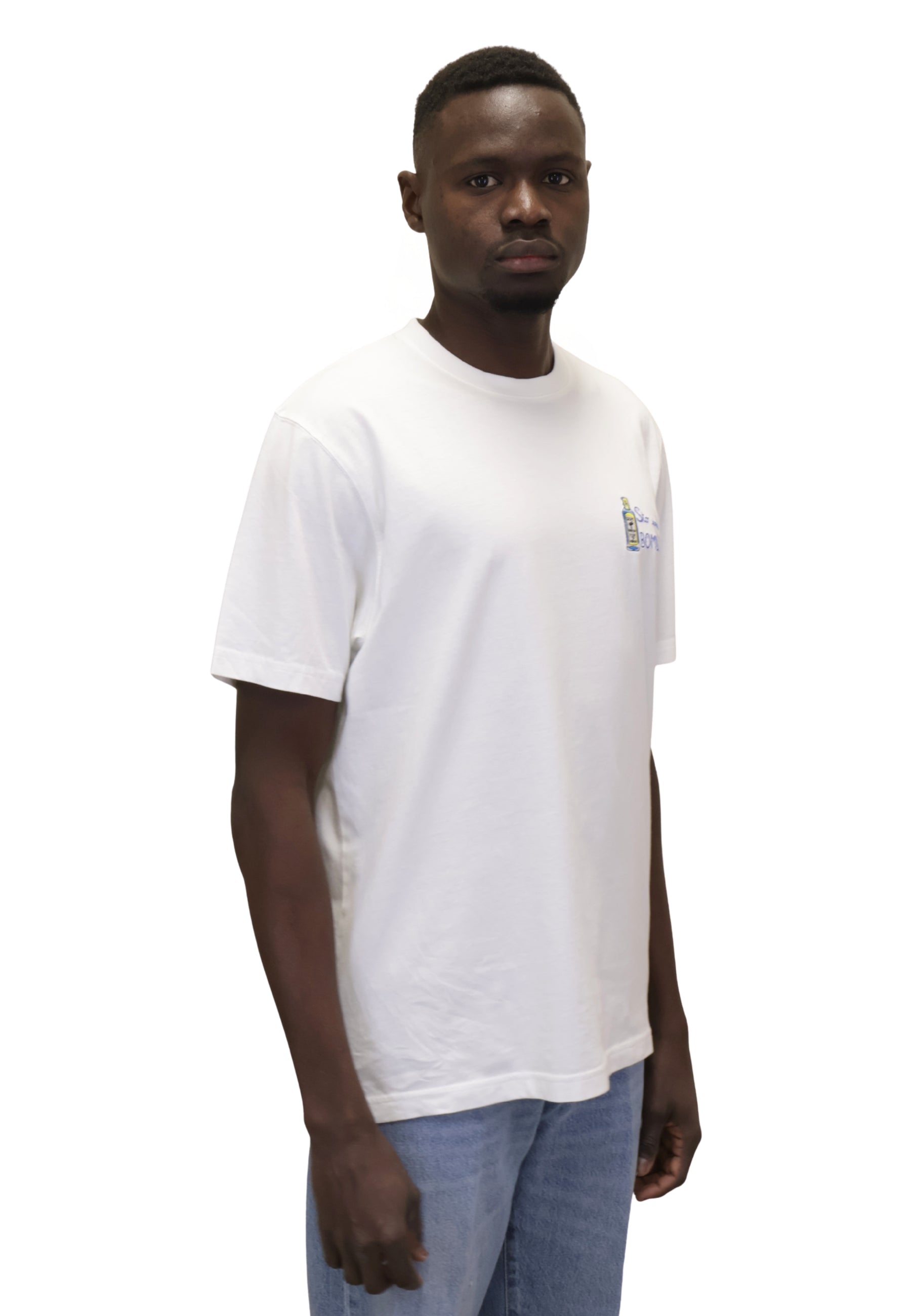 T-SHIRT Bianco Mc2 Saint Barth