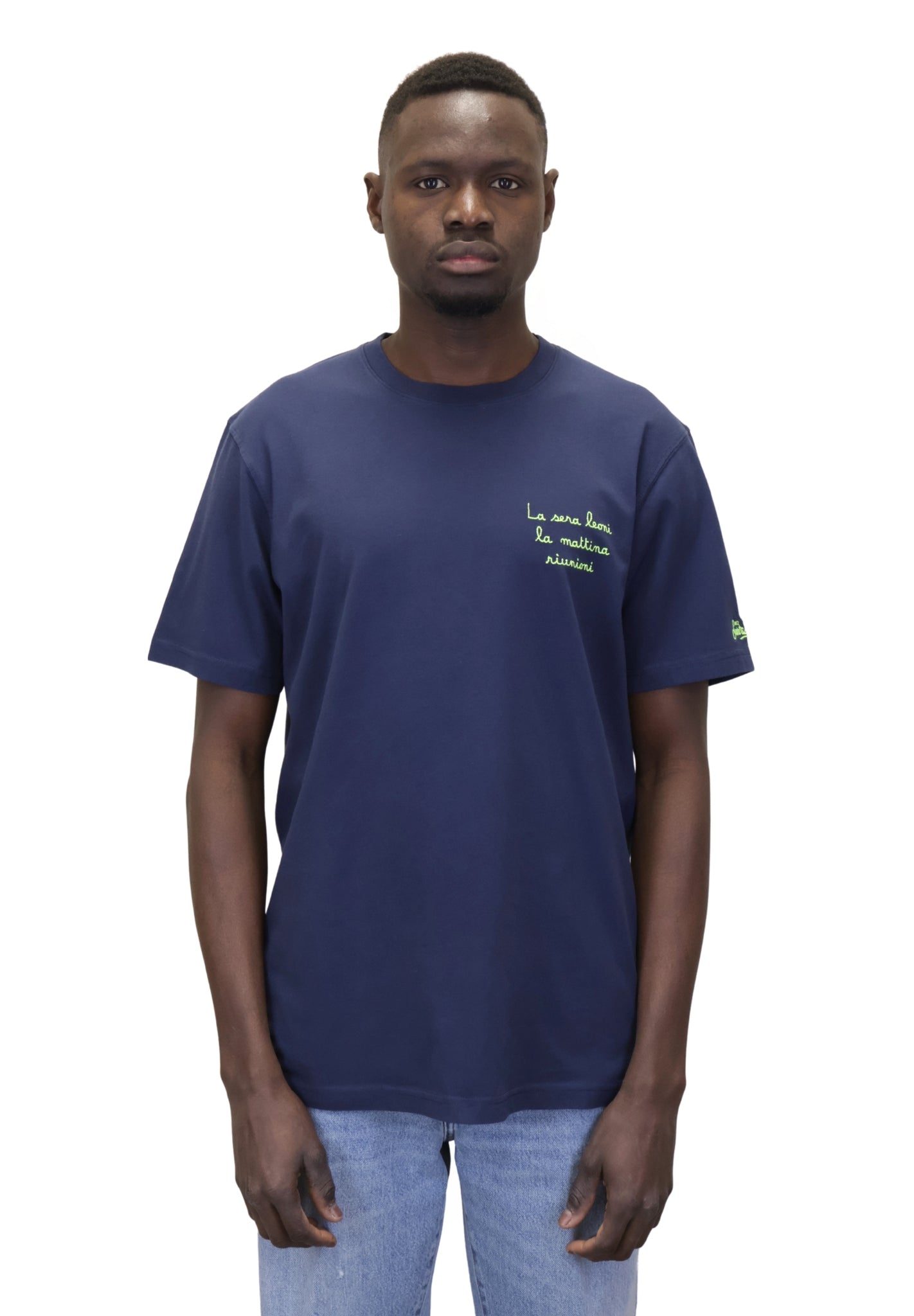 T-SHIRT Blu Mc2 Saint Barth