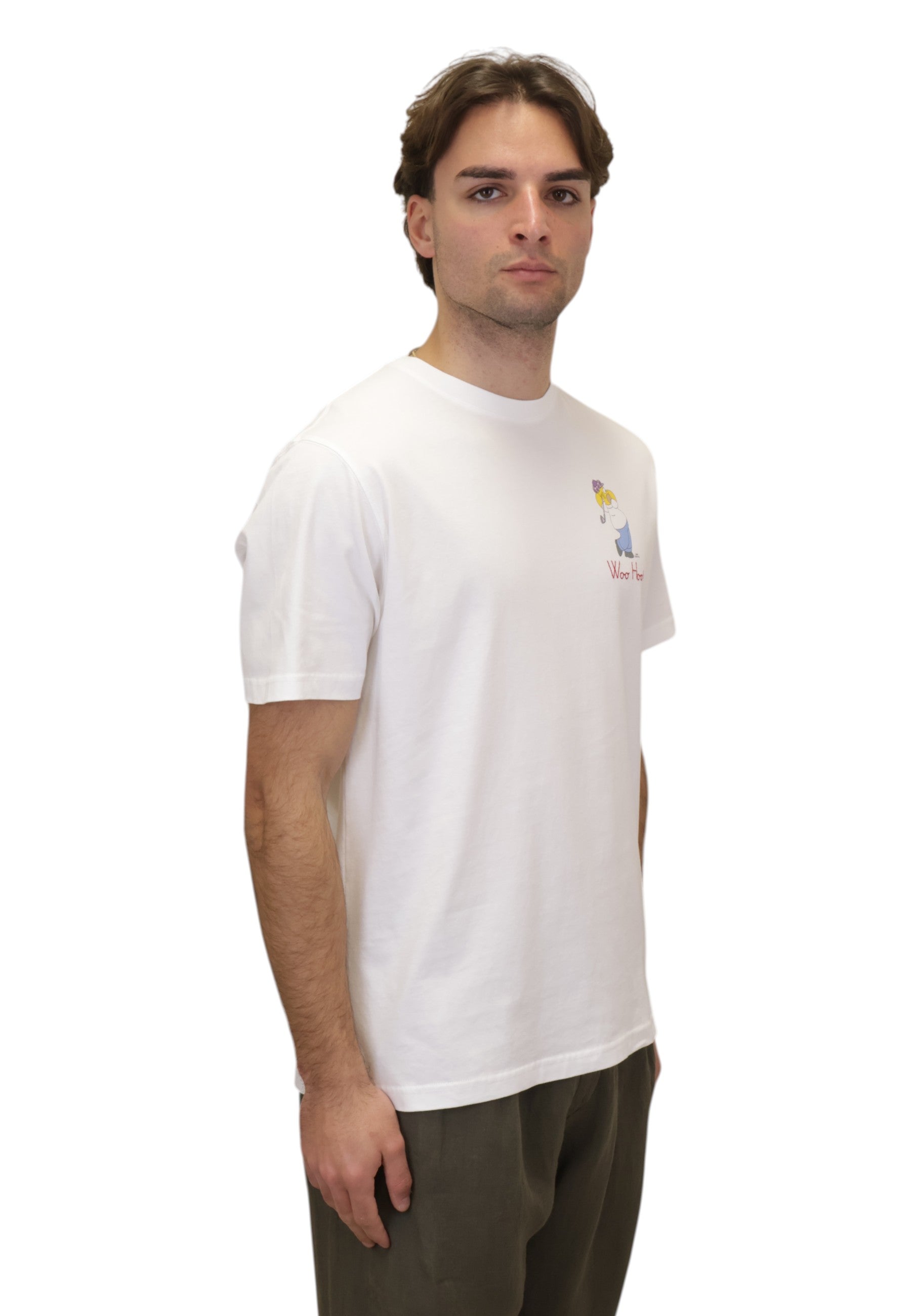 T-SHIRT Bianco Mc2 Saint Barth