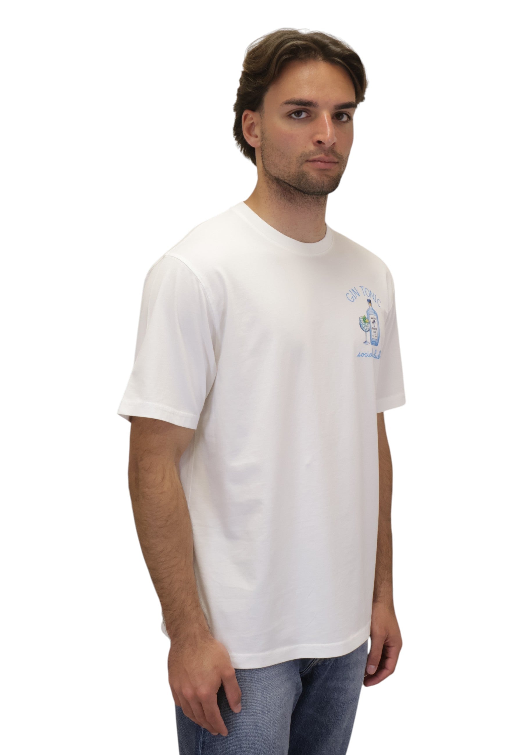 T-SHIRT Bianco Mc2 Saint Barth