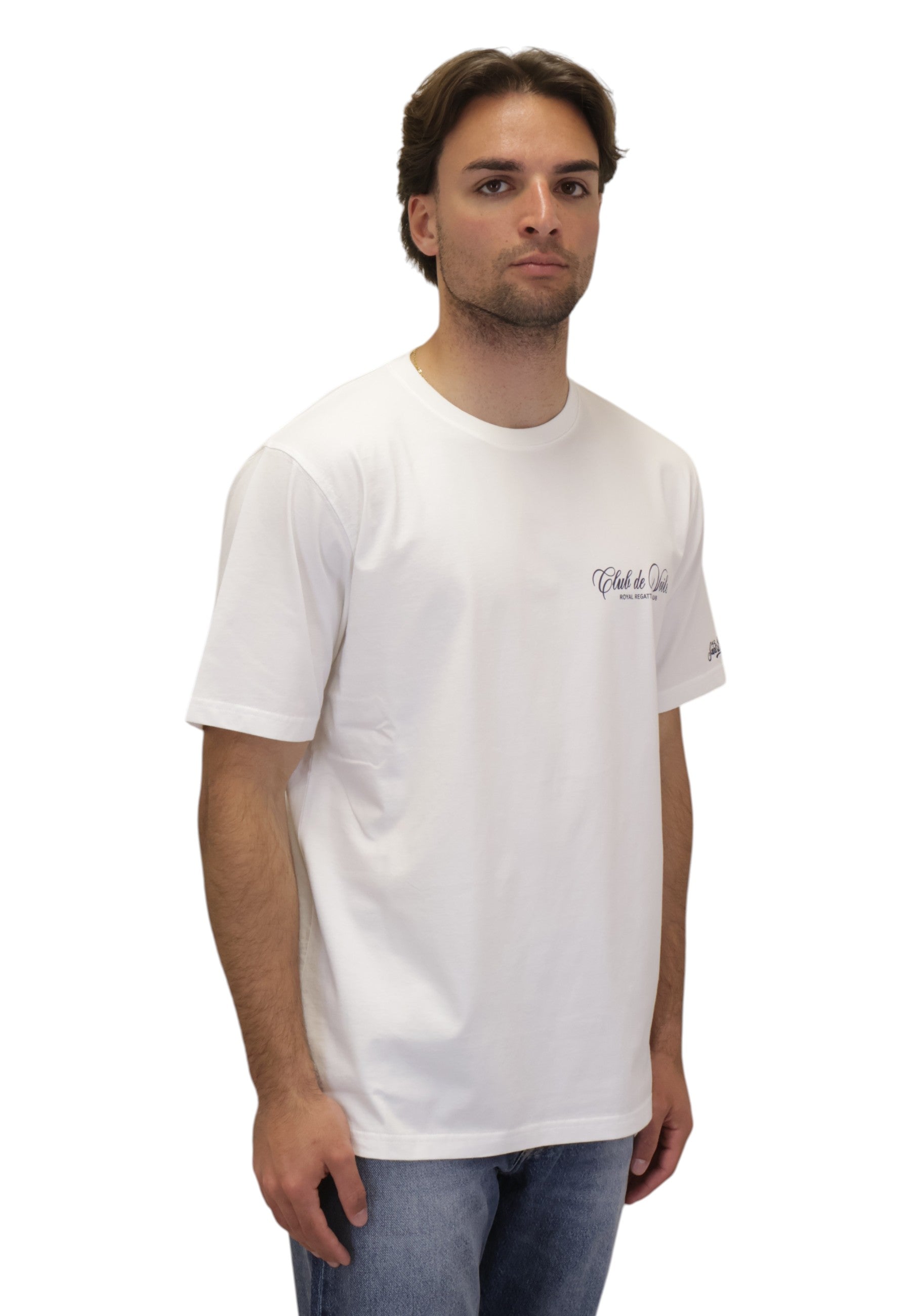 T-SHIRT Bianco Mc2 Saint Barth