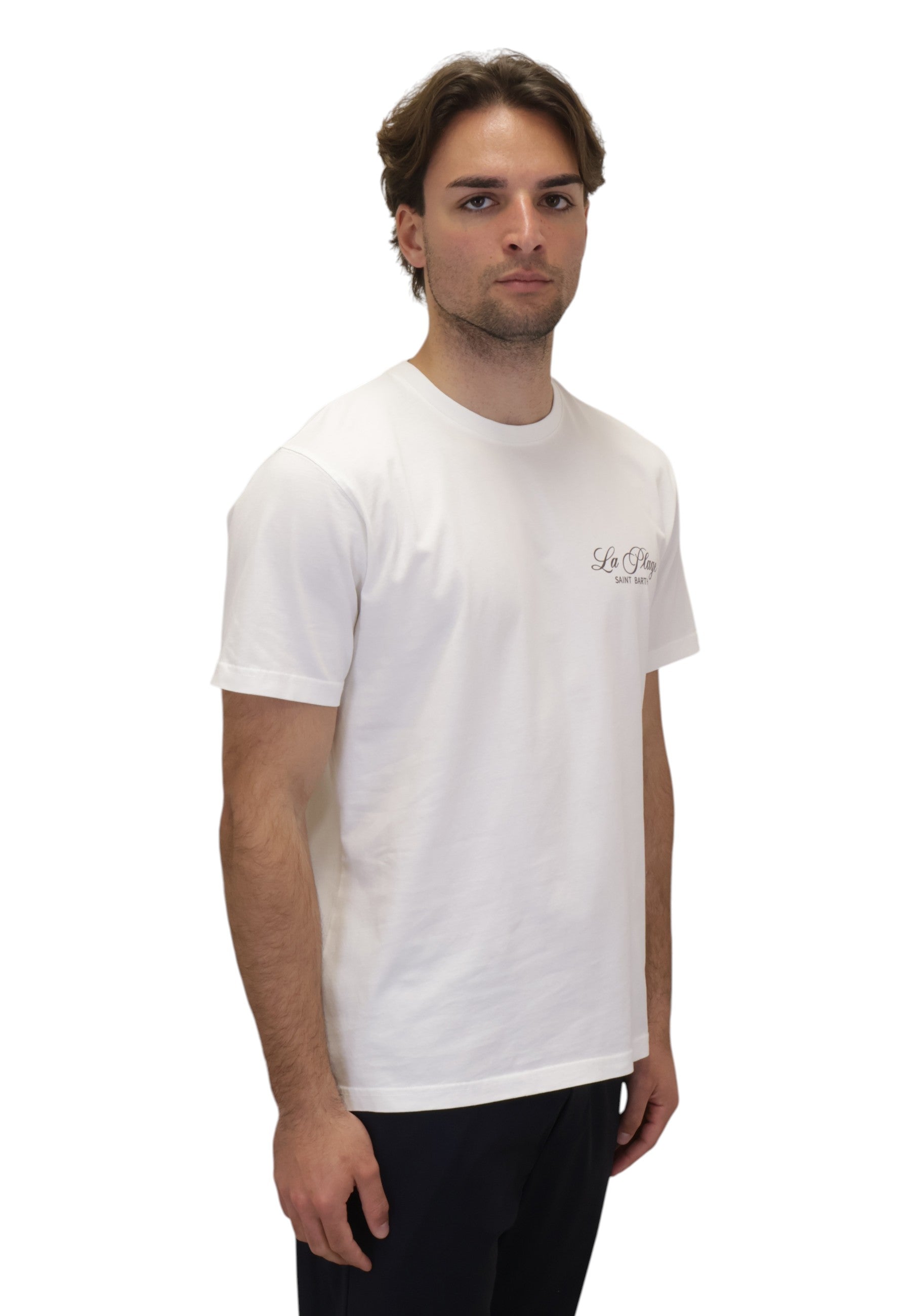 T-SHIRT Bianco Mc2 Saint Barth