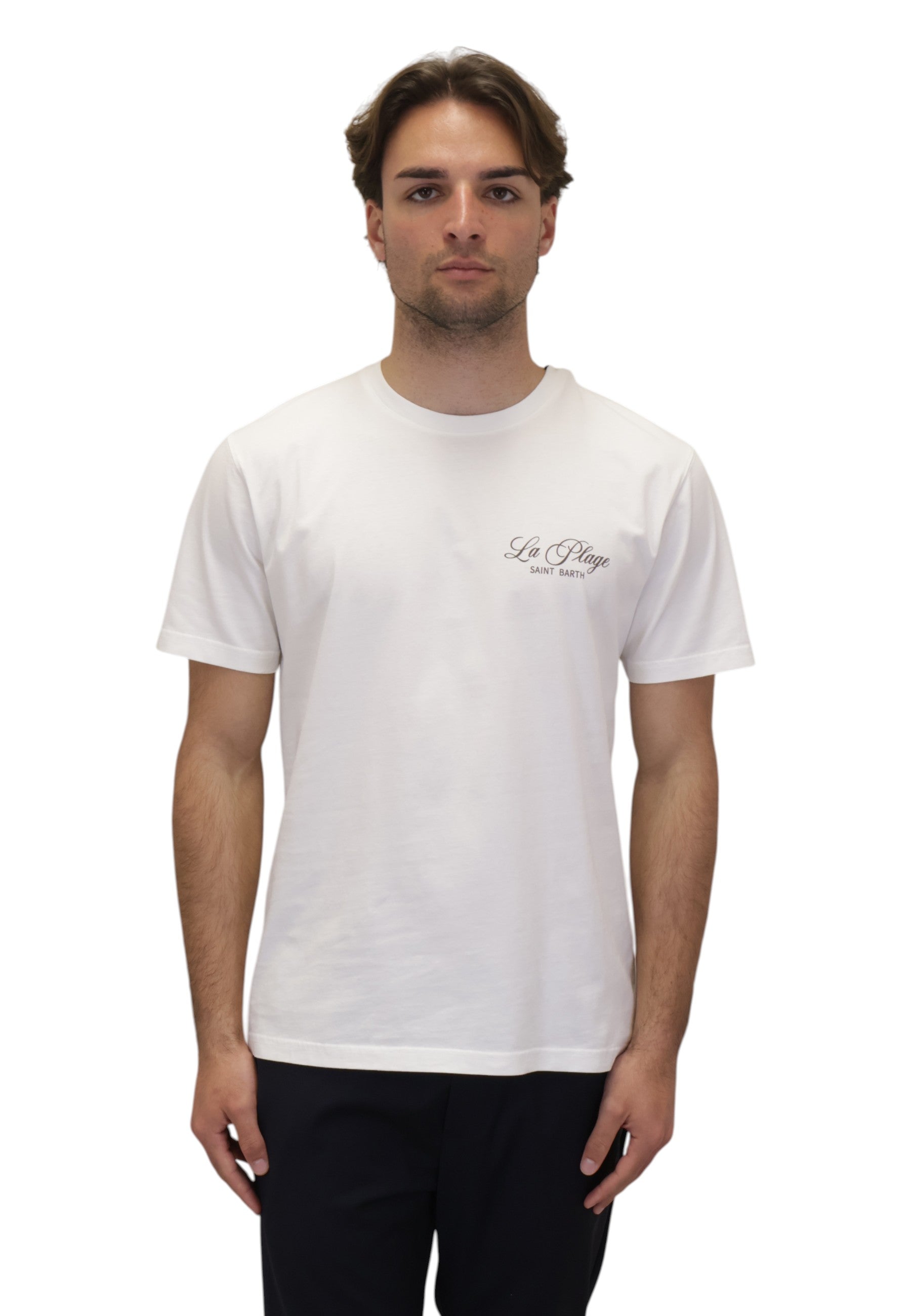 T-SHIRT Bianco Mc2 Saint Barth