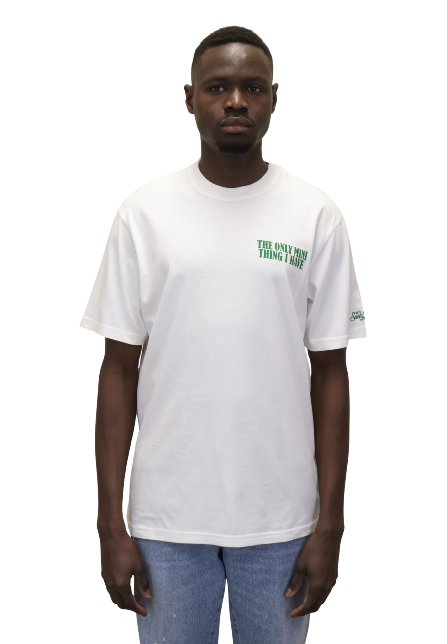 T-SHIRT Bianco Mc2 Saint Barth