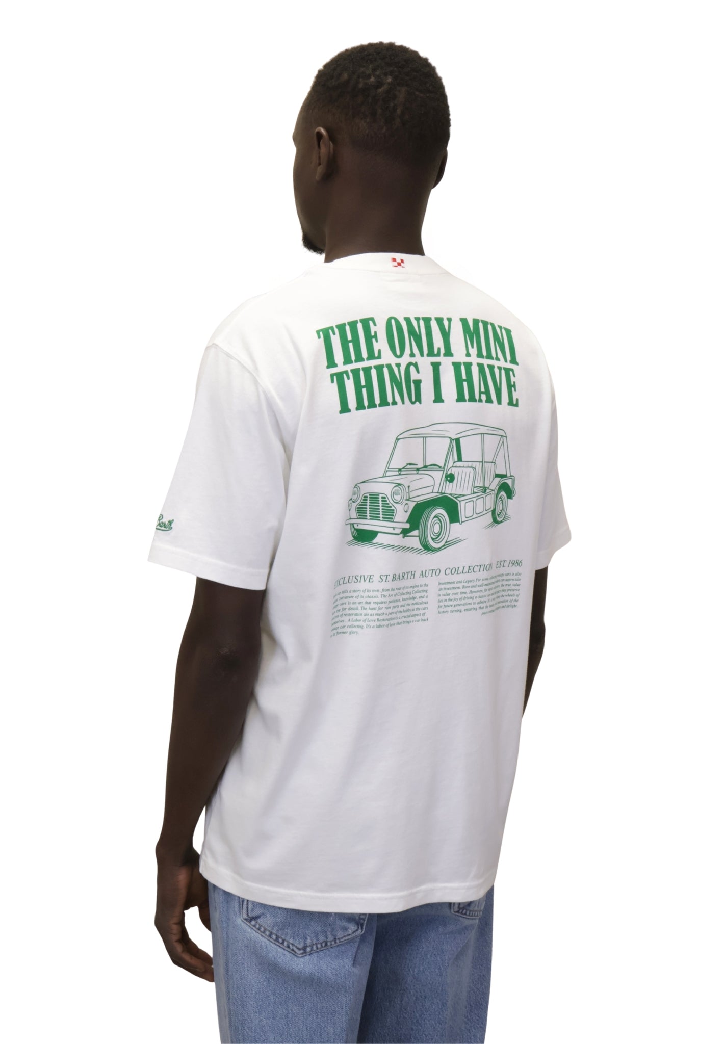 T-SHIRT Bianco Mc2 Saint Barth