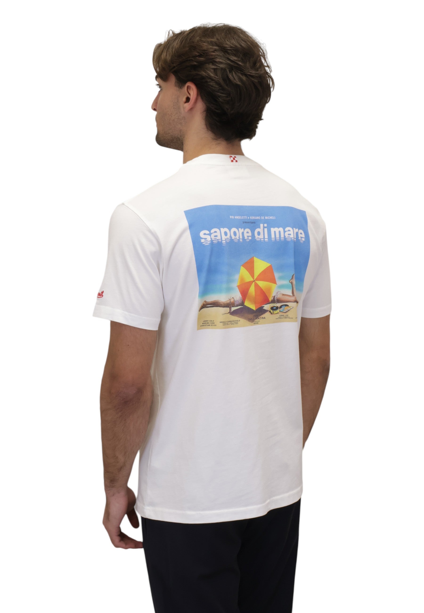 T-SHIRT Bianco Mc2 Saint Barth