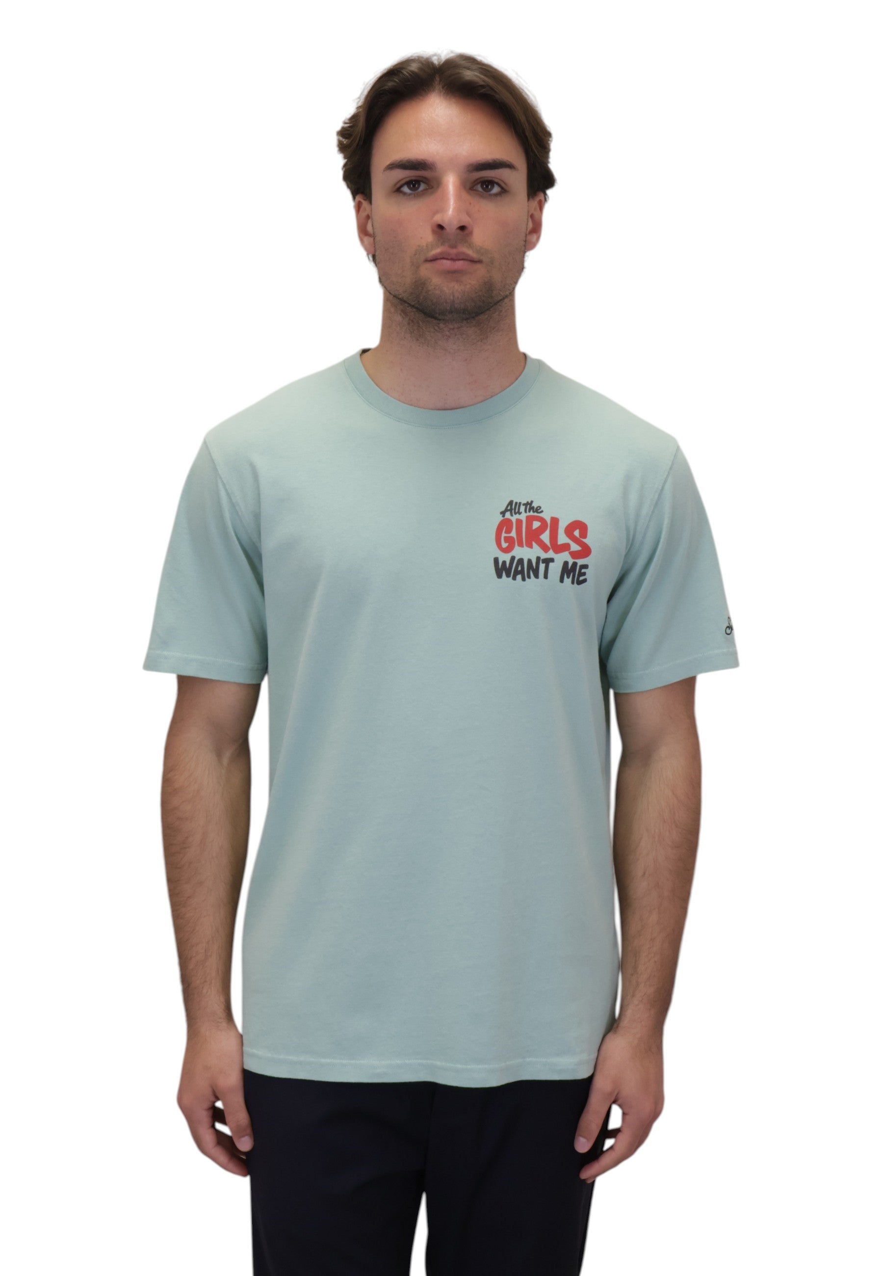 T-SHIRT Verde Mc2 Saint Barth