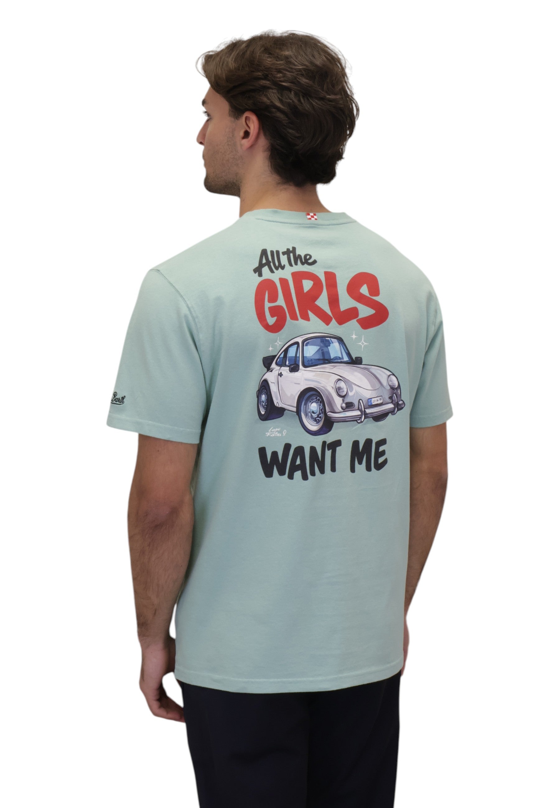 T-SHIRT Verde Mc2 Saint Barth