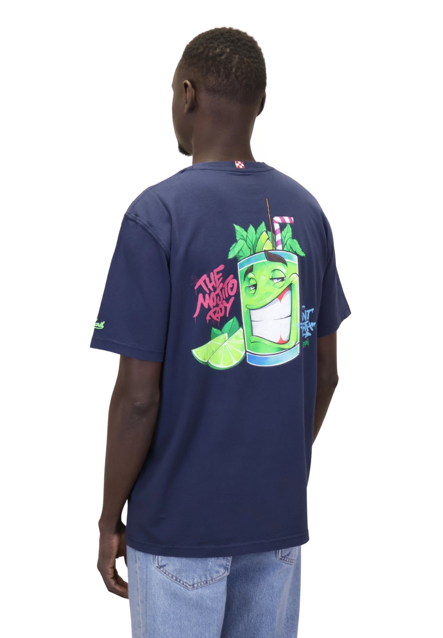 T-SHIRT Blu Mc2 Saint Barth