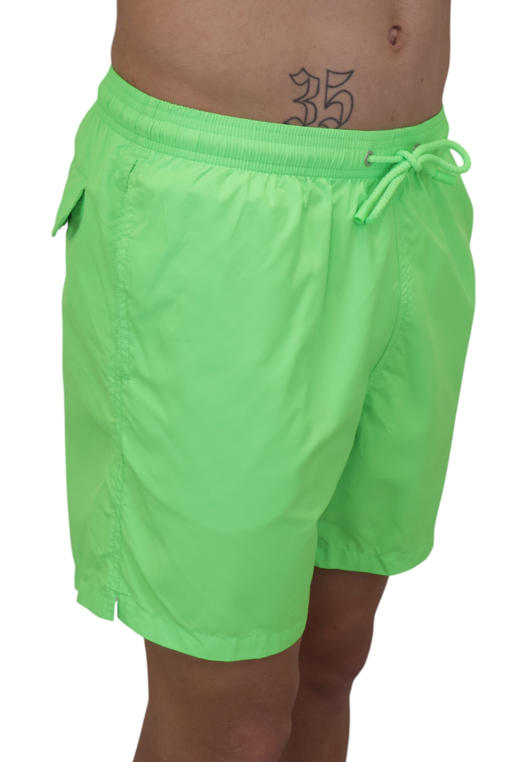 BOXER MARE Verde Mc2 Saint Barth