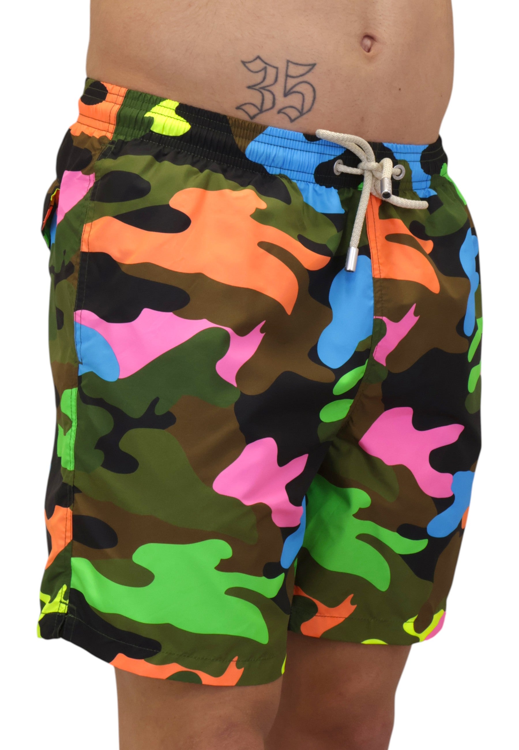 BOXER MARE Mim Multi Fluo 54 Mc2 Saint Barth