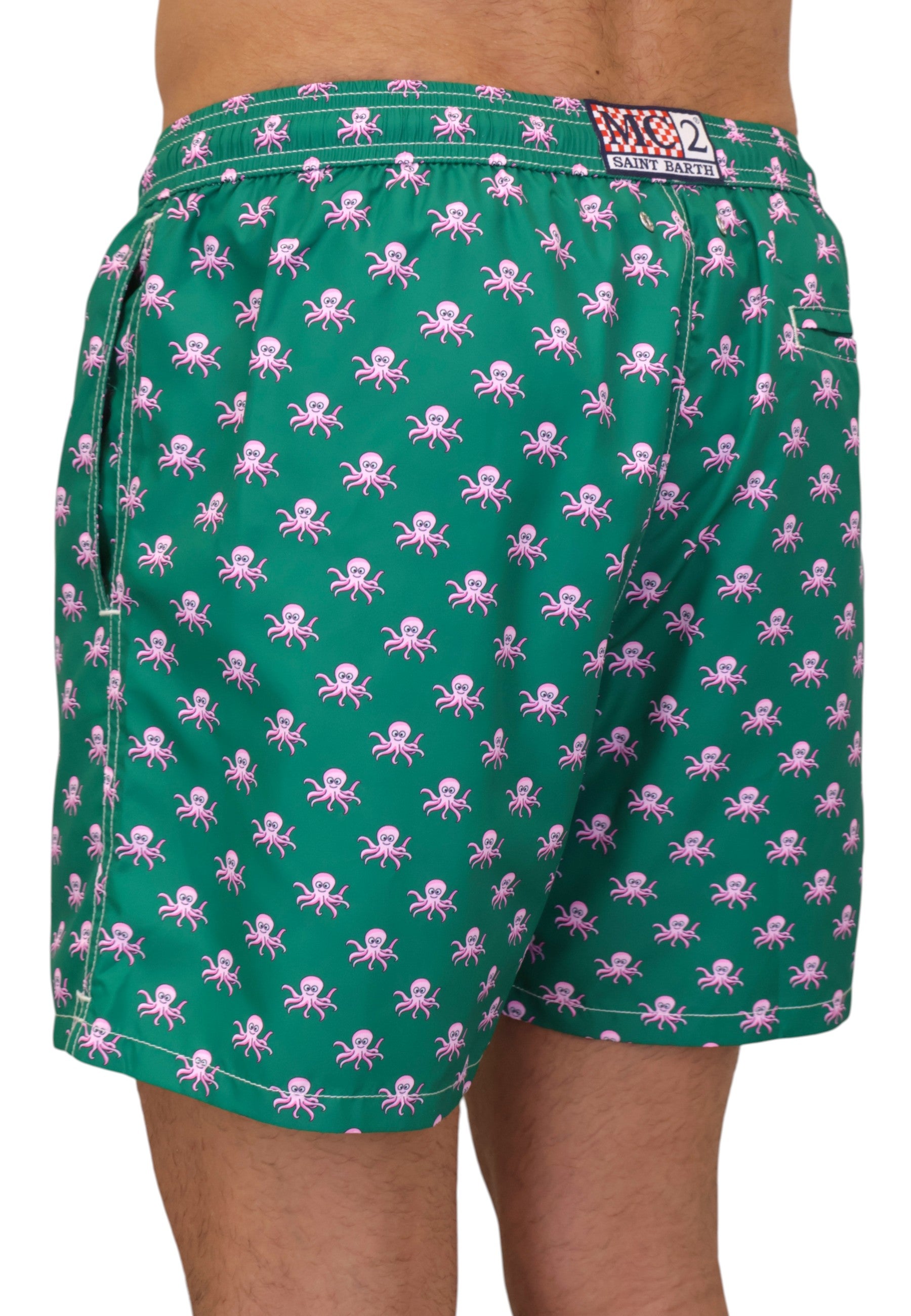 BOXER MARE Verde Mc2 Saint Barth