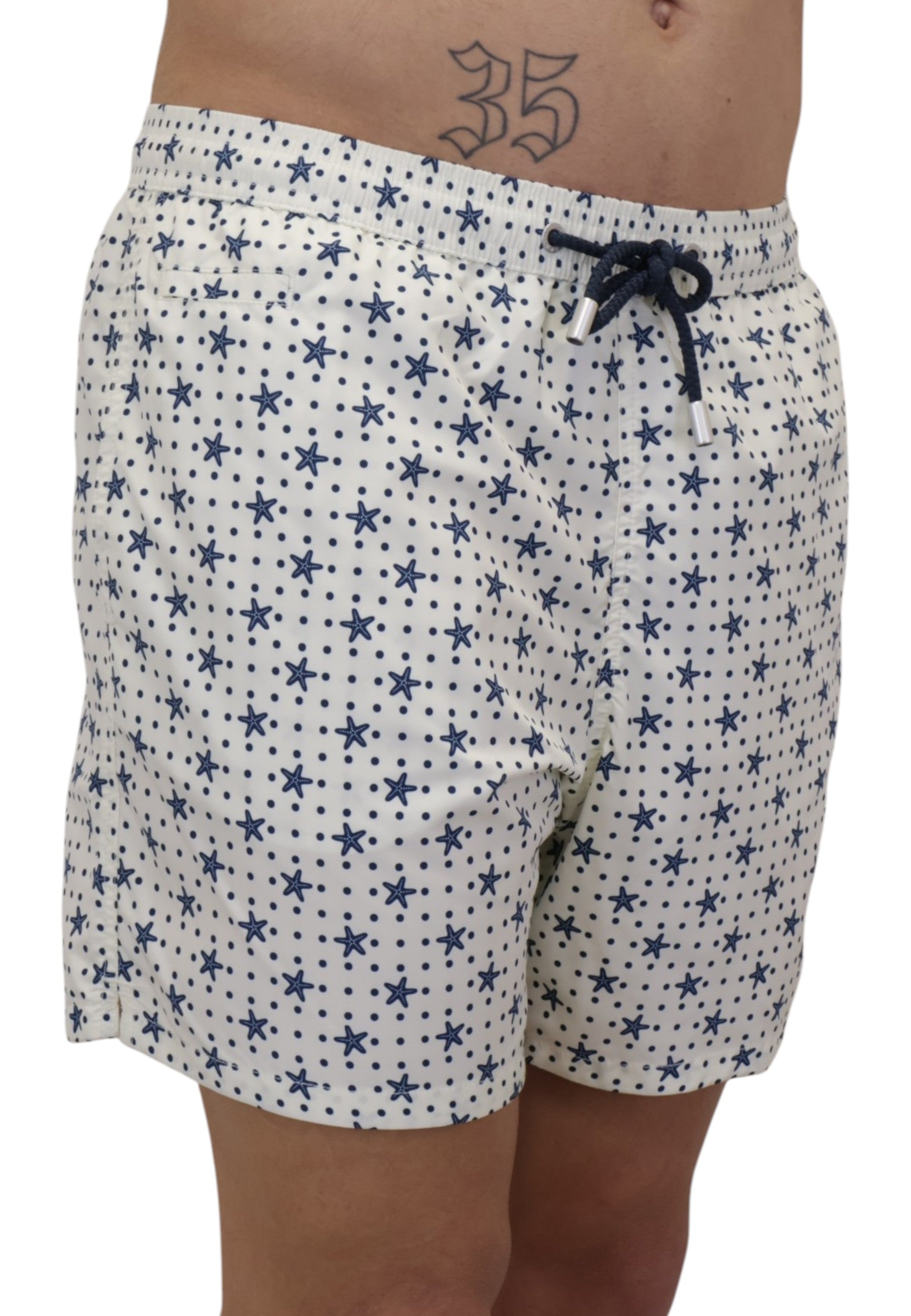 BOXER MARE Bianco Mc2 Saint Barth