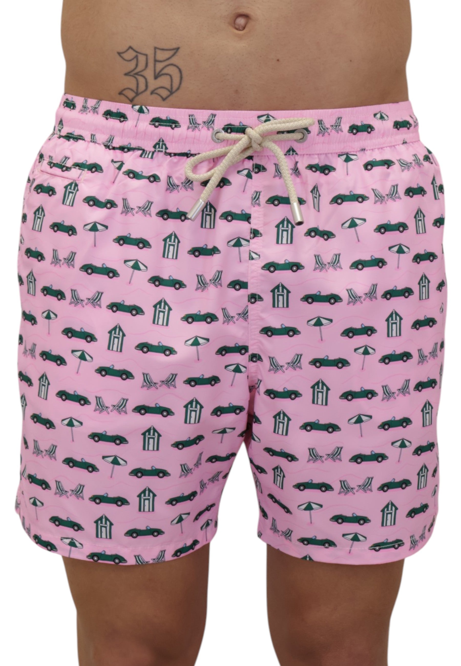 BOXER MARE Rosa Mc2 Saint Barth