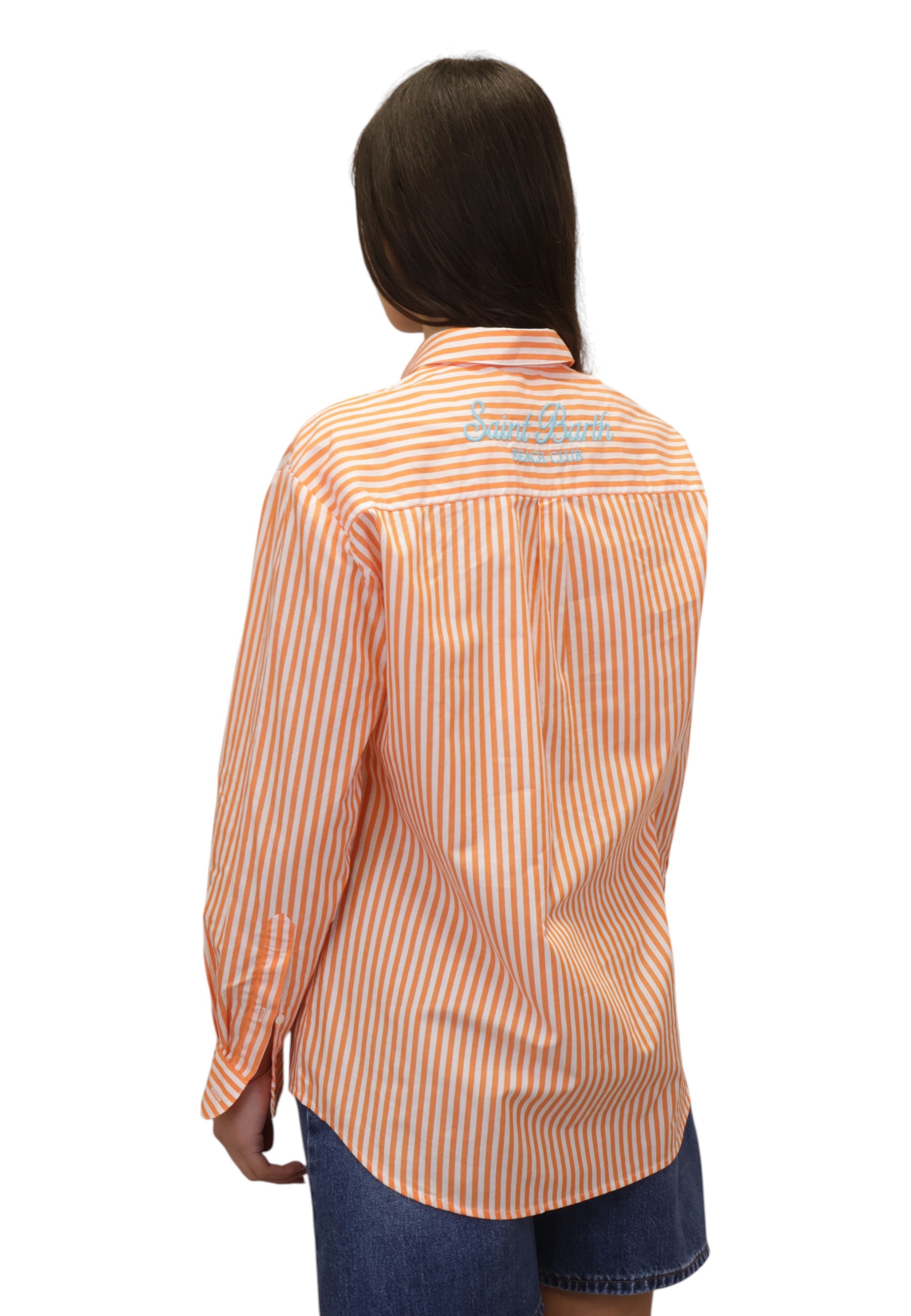 CAMICIE MANICA LUNGA Arancione Mc2 Saint Barth
