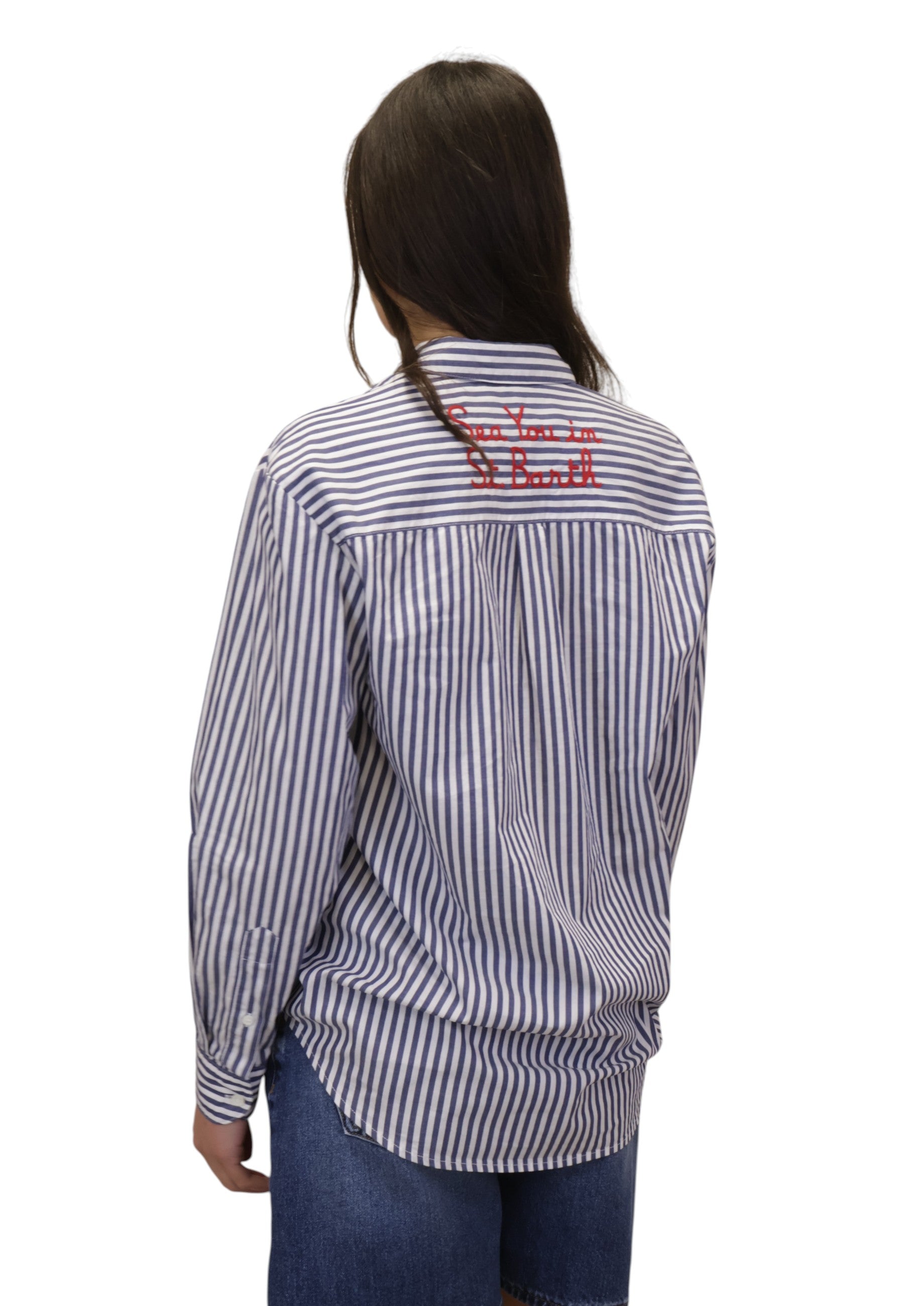 CAMICIE MANICA LUNGA Blu Mc2 Saint Barth