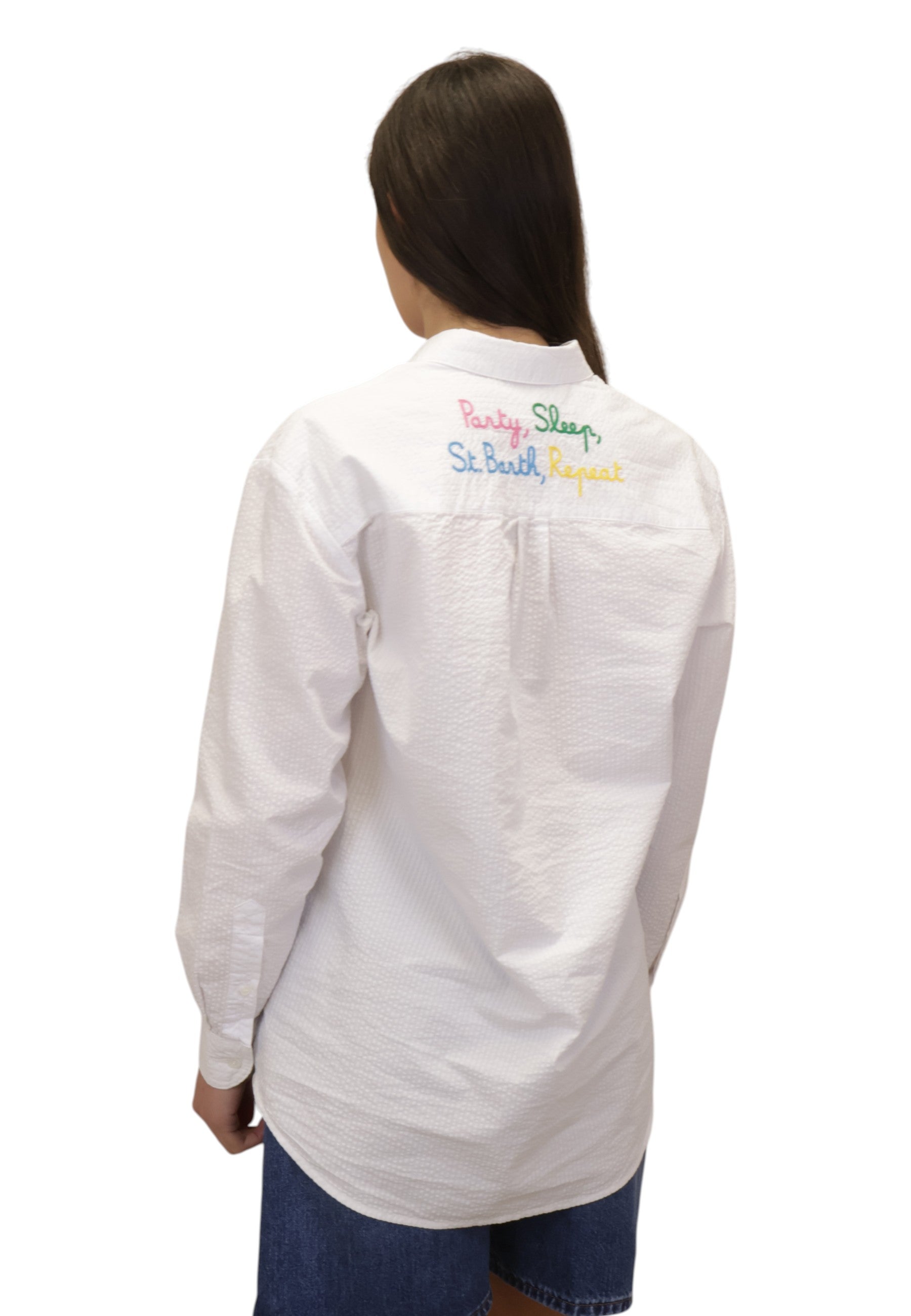 CAMICIE MANICA LUNGA Bianco Mc2 Saint Barth