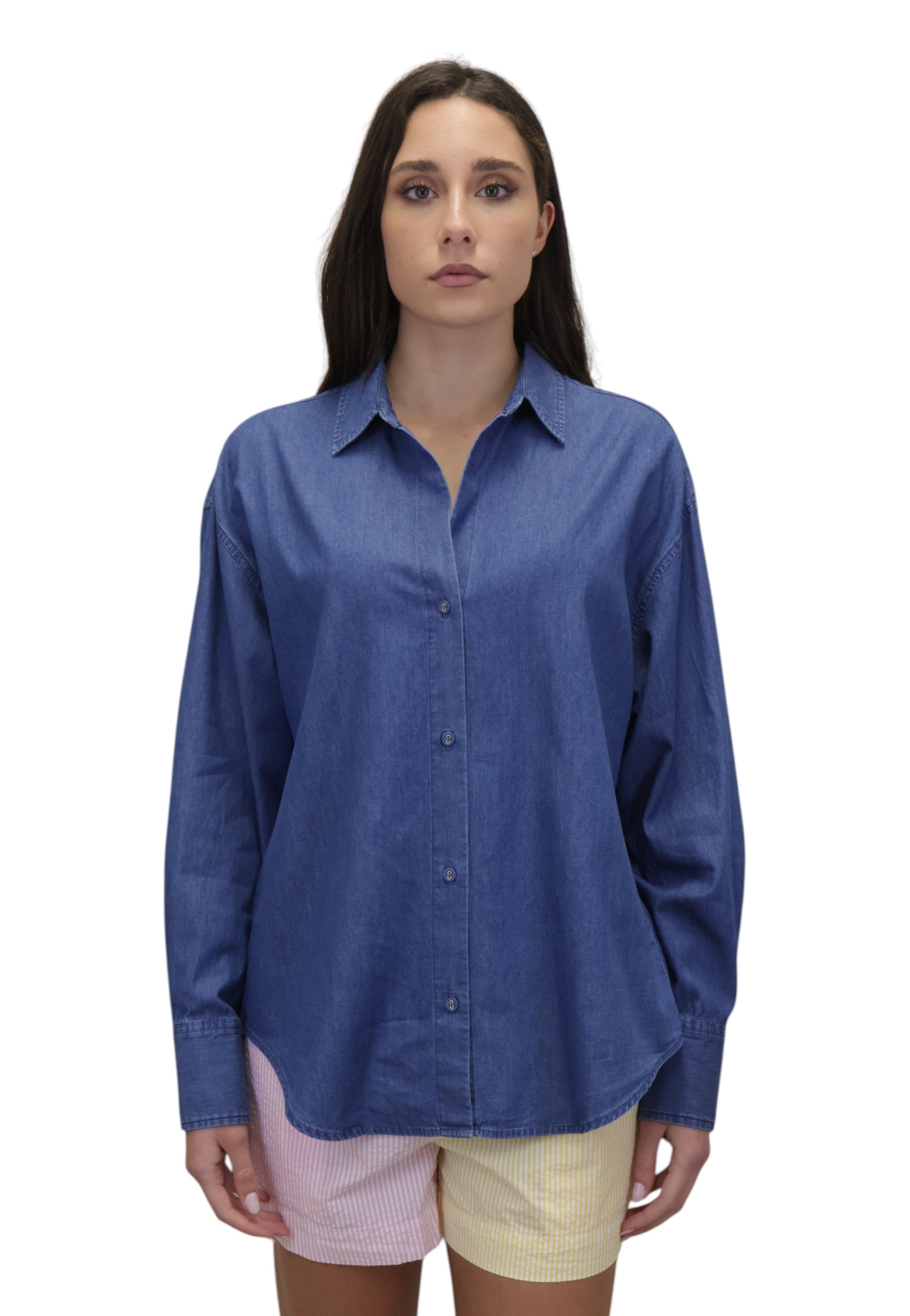 CAMICIE MANICA LUNGA Blu Mc2 Saint Barth