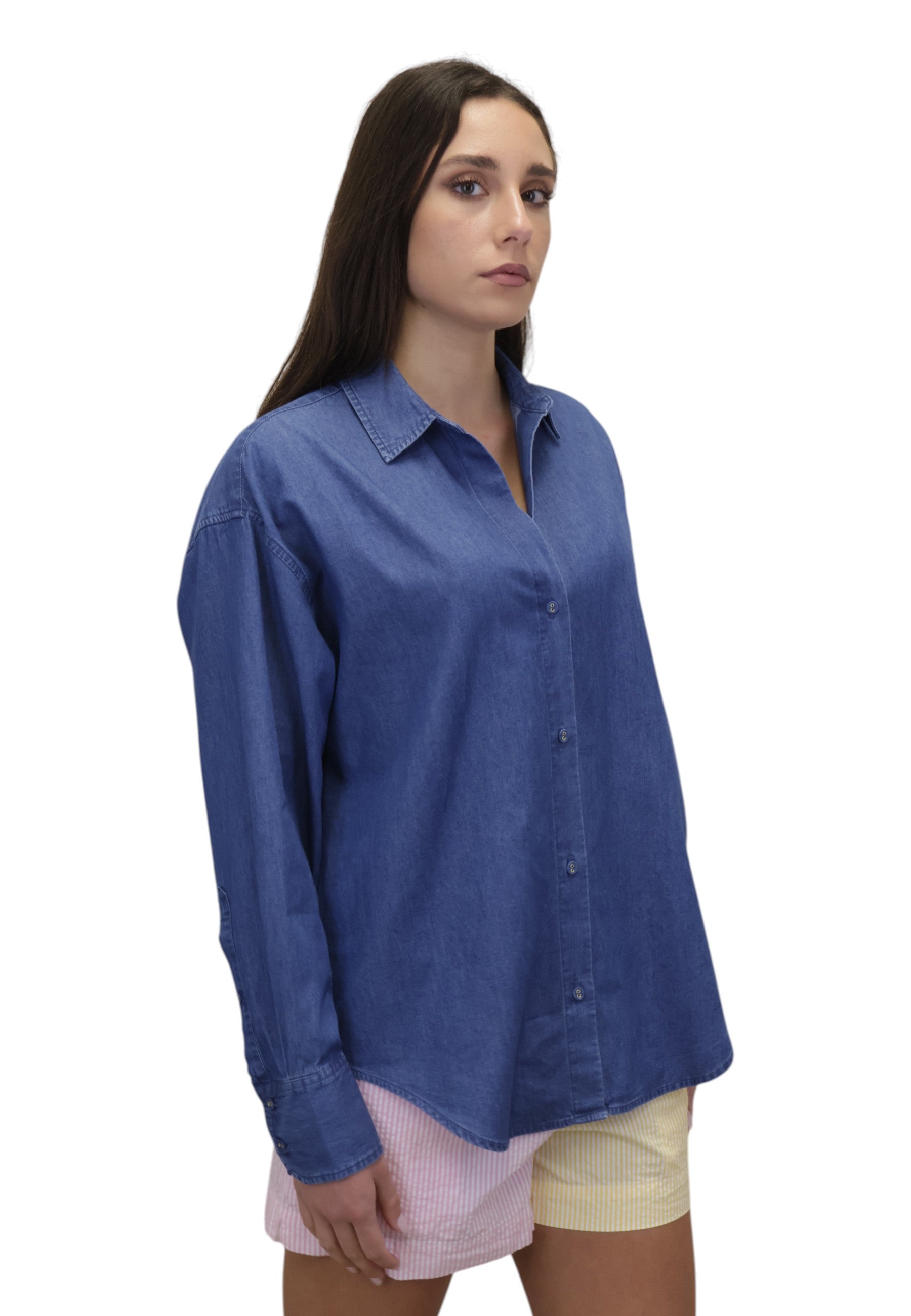 CAMICIE MANICA LUNGA Blu Mc2 Saint Barth