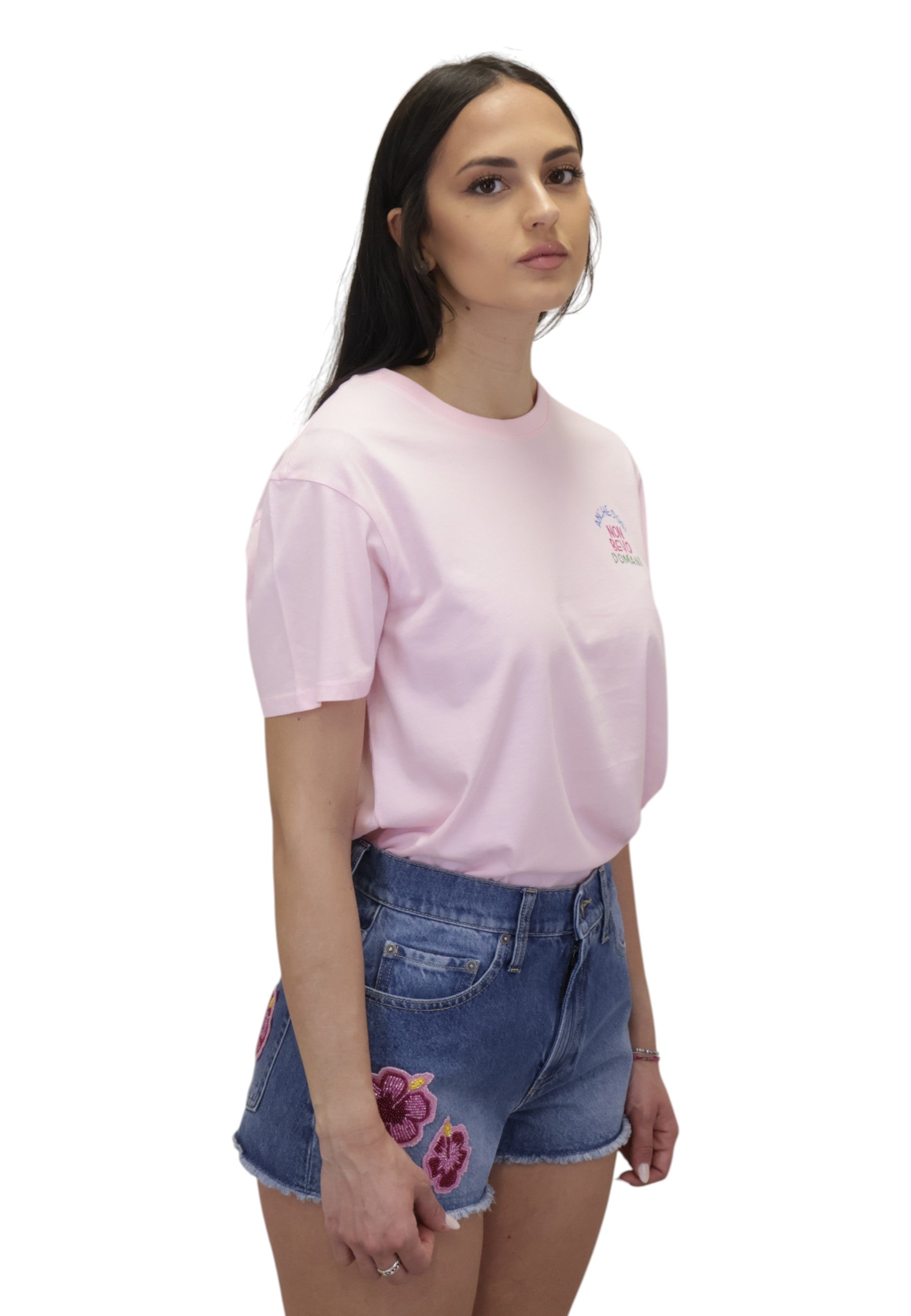 T-SHIRT Rosa Mc2 Saint Barth