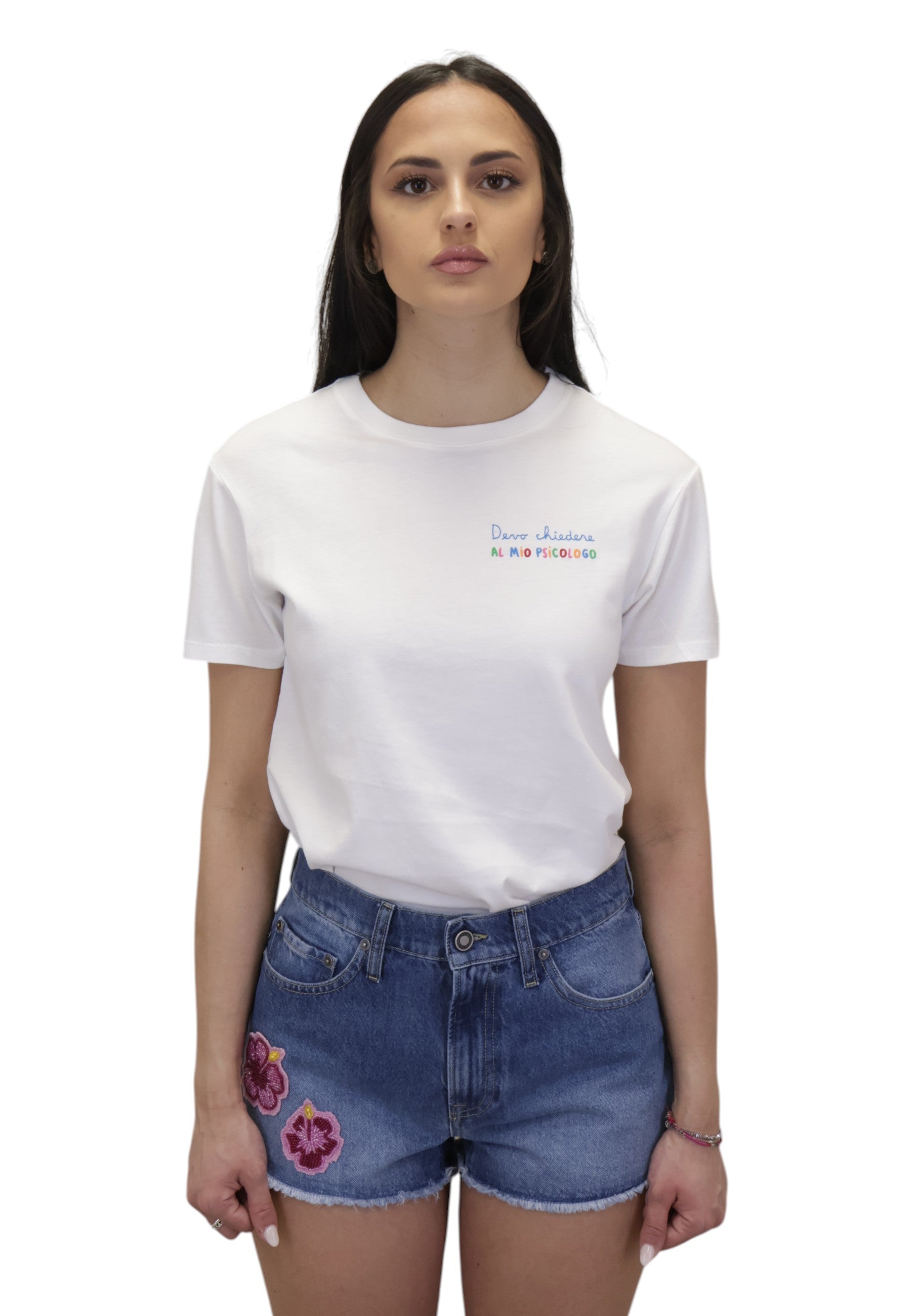 T-SHIRT Bianco Mc2 Saint Barth