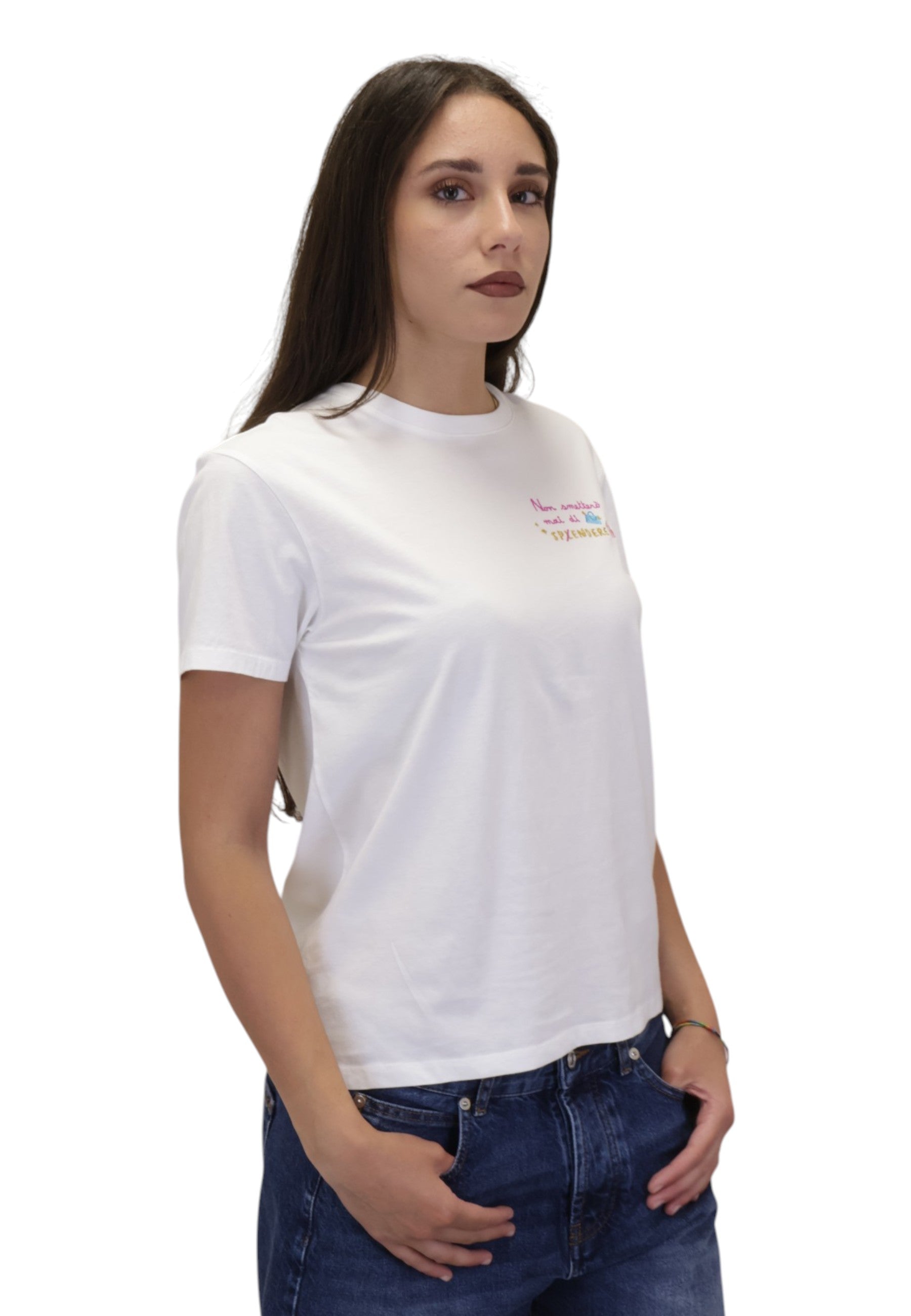 T-SHIRT Bianco Mc2 Saint Barth