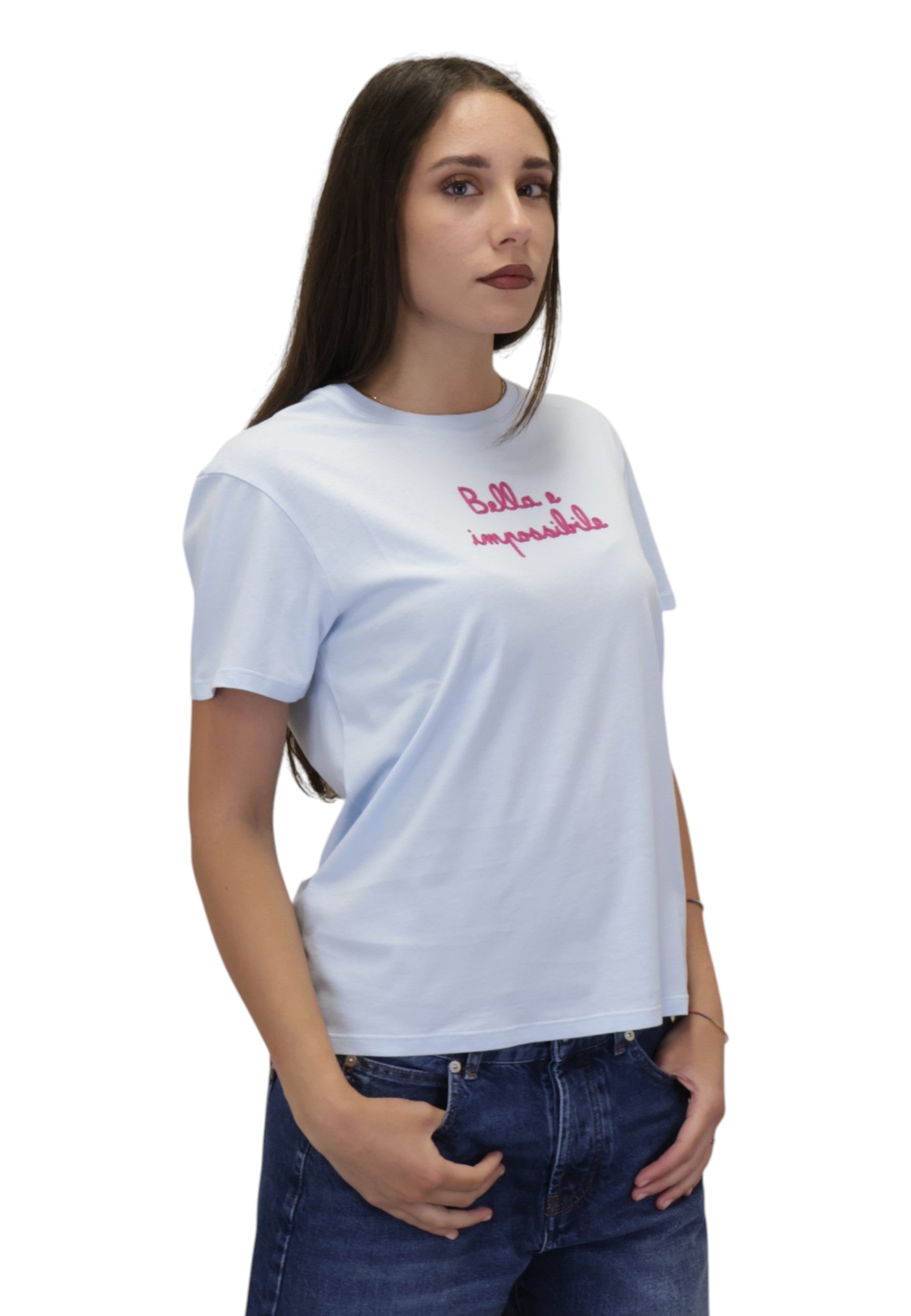 T-SHIRT Celeste Mc2 Saint Barth