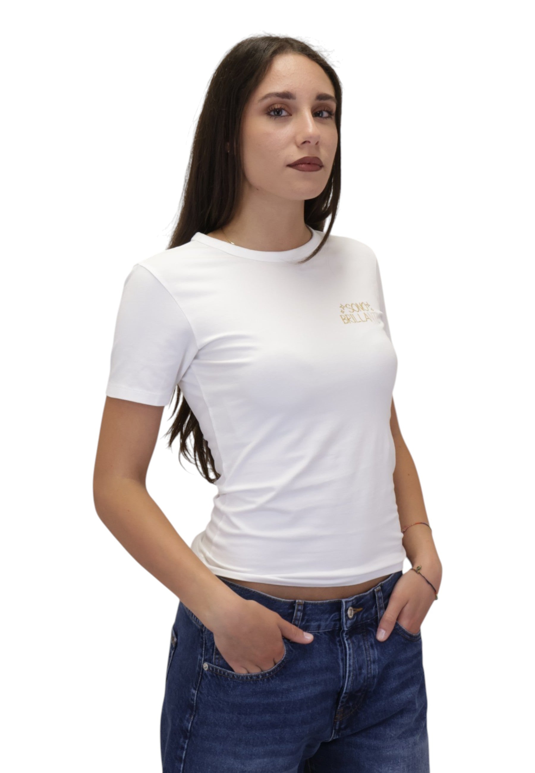 T-SHIRT Bianco Mc2 Saint Barth