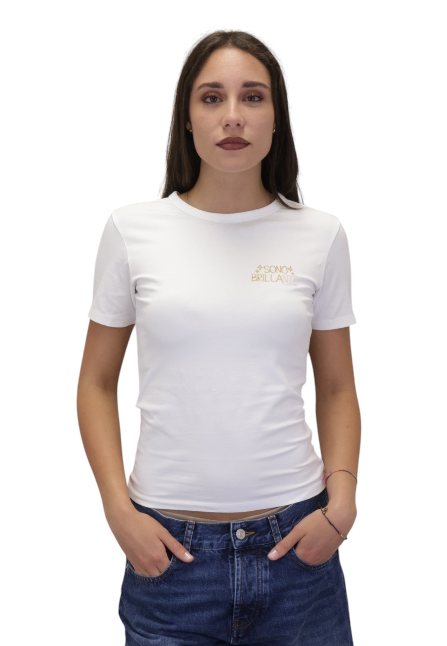 T-SHIRT Bianco Mc2 Saint Barth