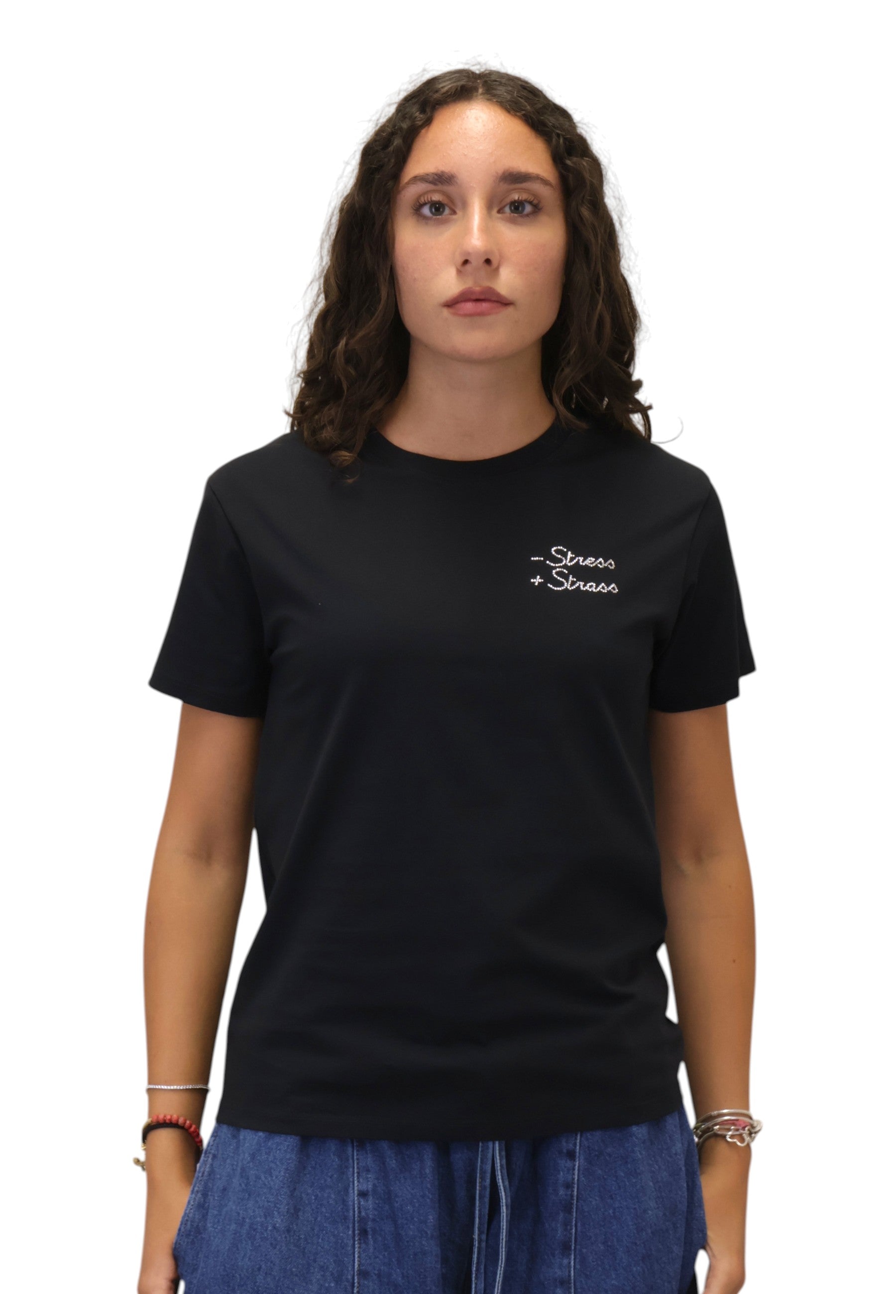 T-SHIRT Nero Mc2 Saint Barth