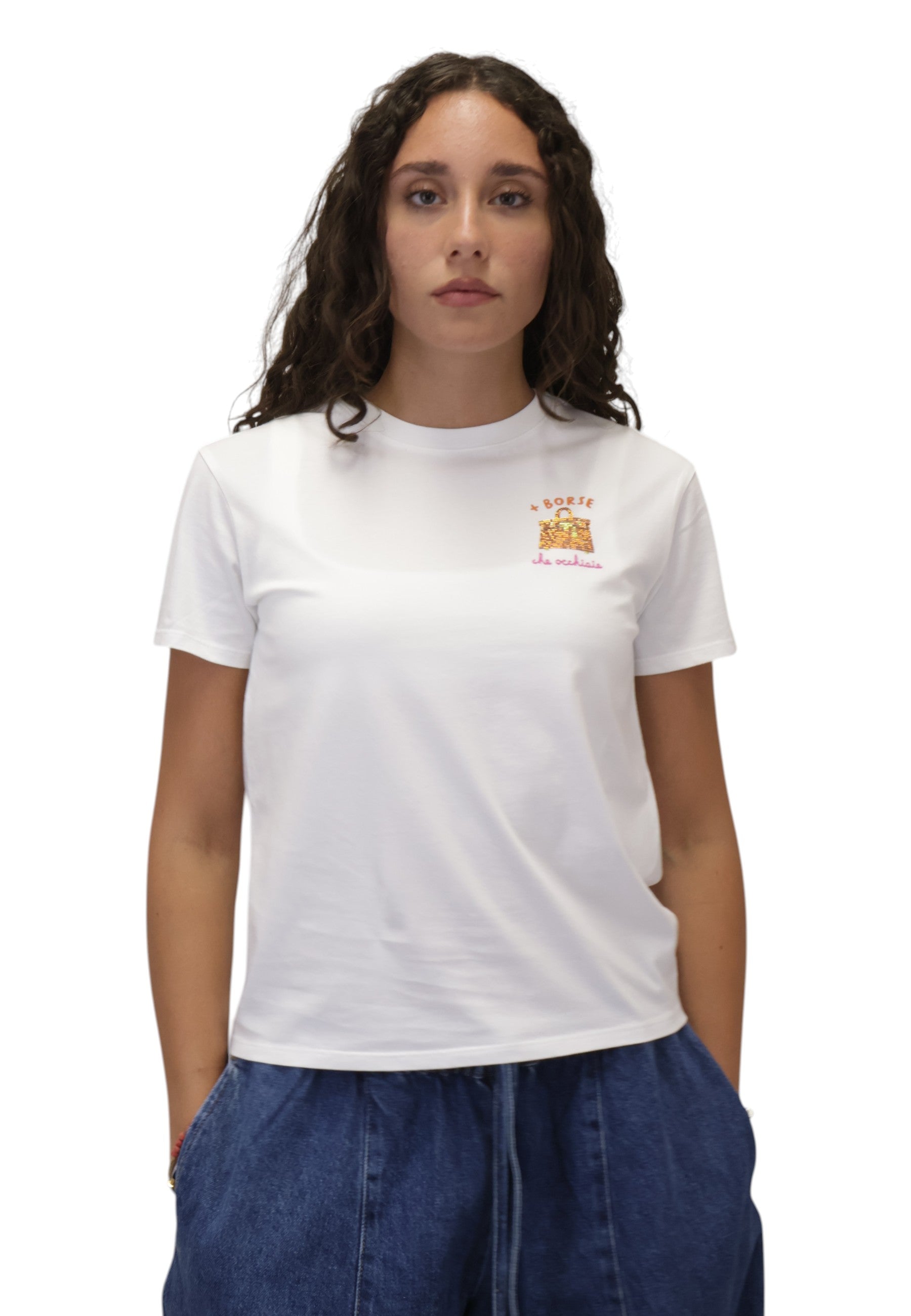 T-SHIRT Bianco Mc2 Saint Barth