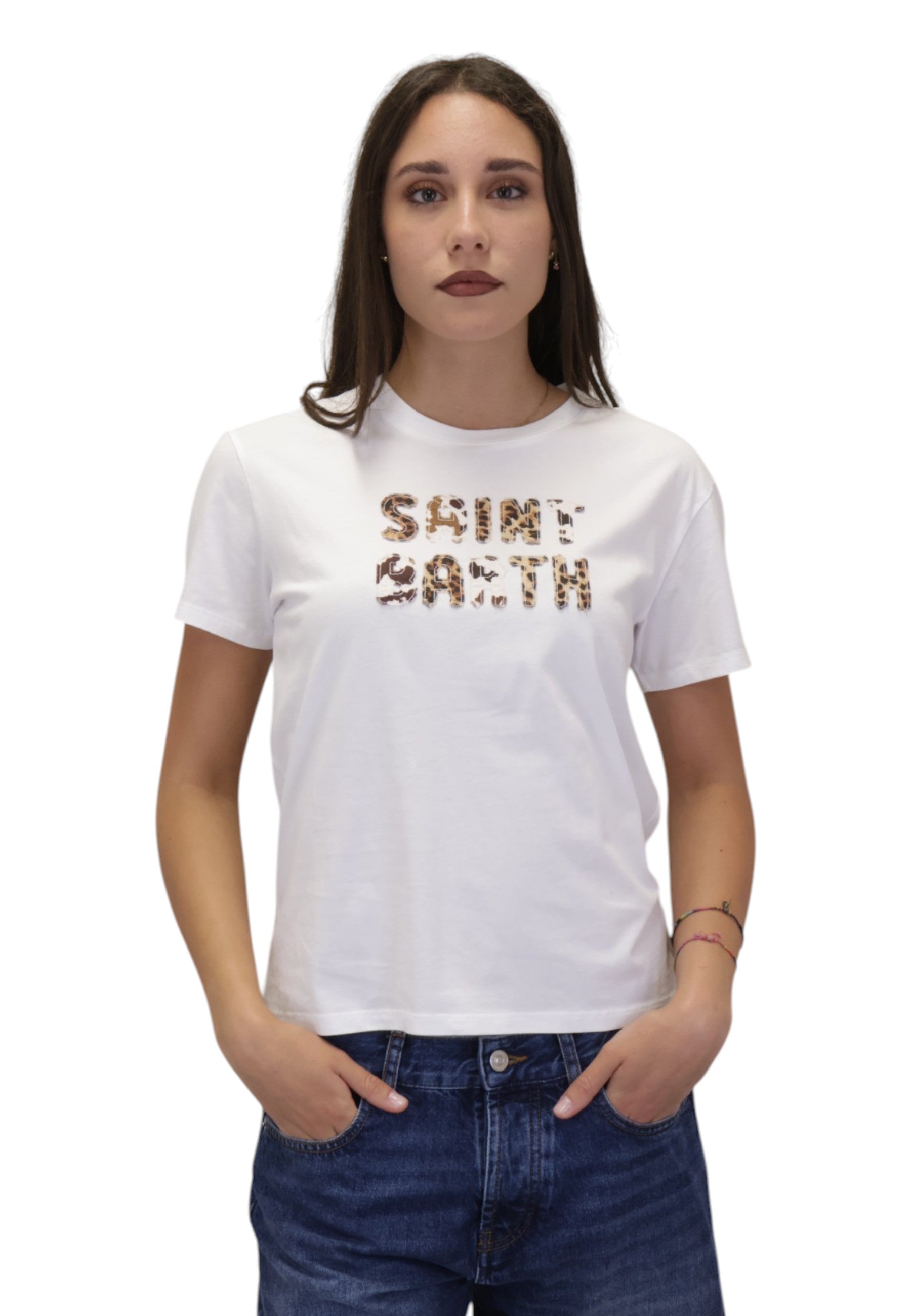 T-SHIRT Bianco Mc2 Saint Barth