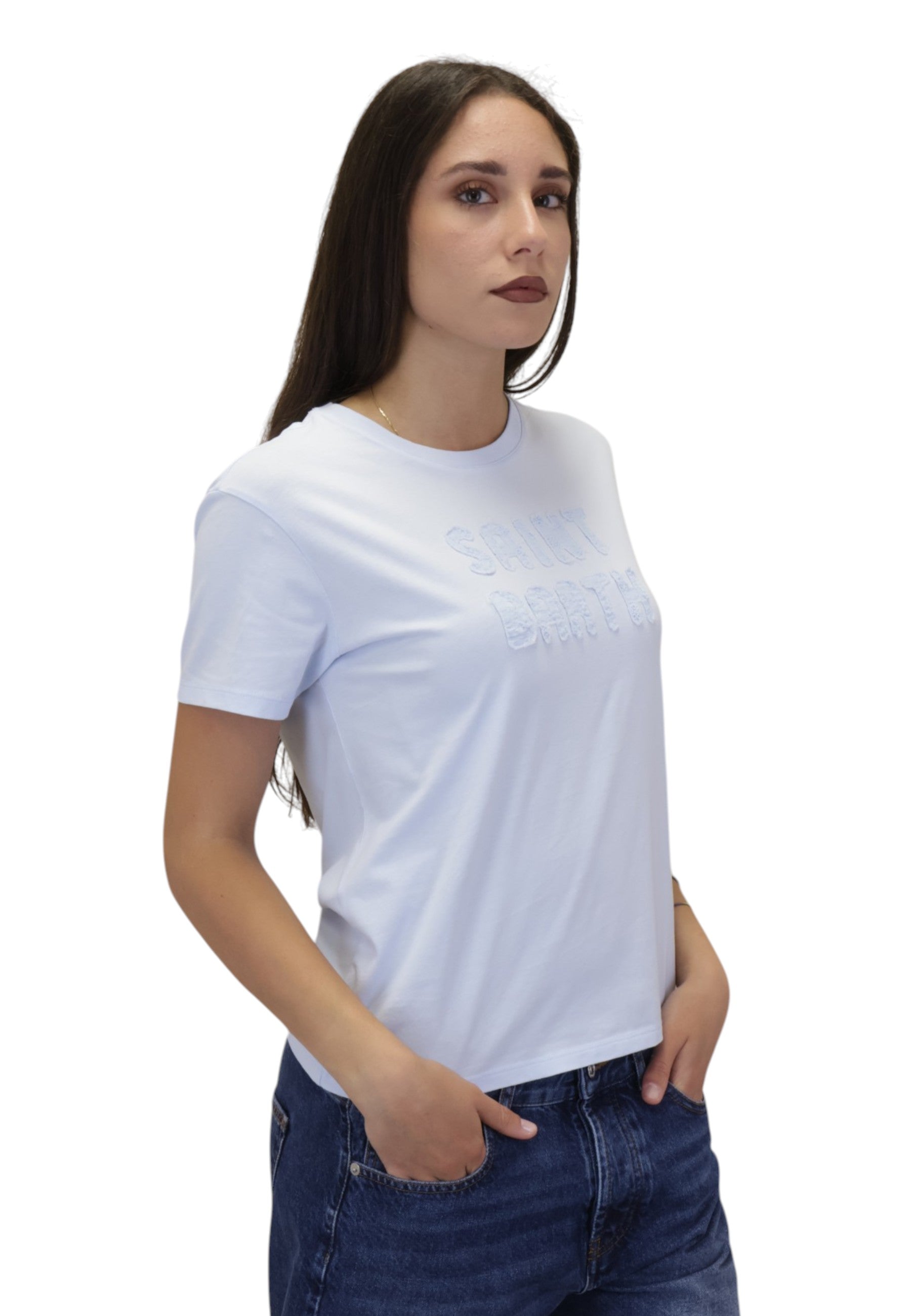 T-SHIRT Celeste Mc2 Saint Barth