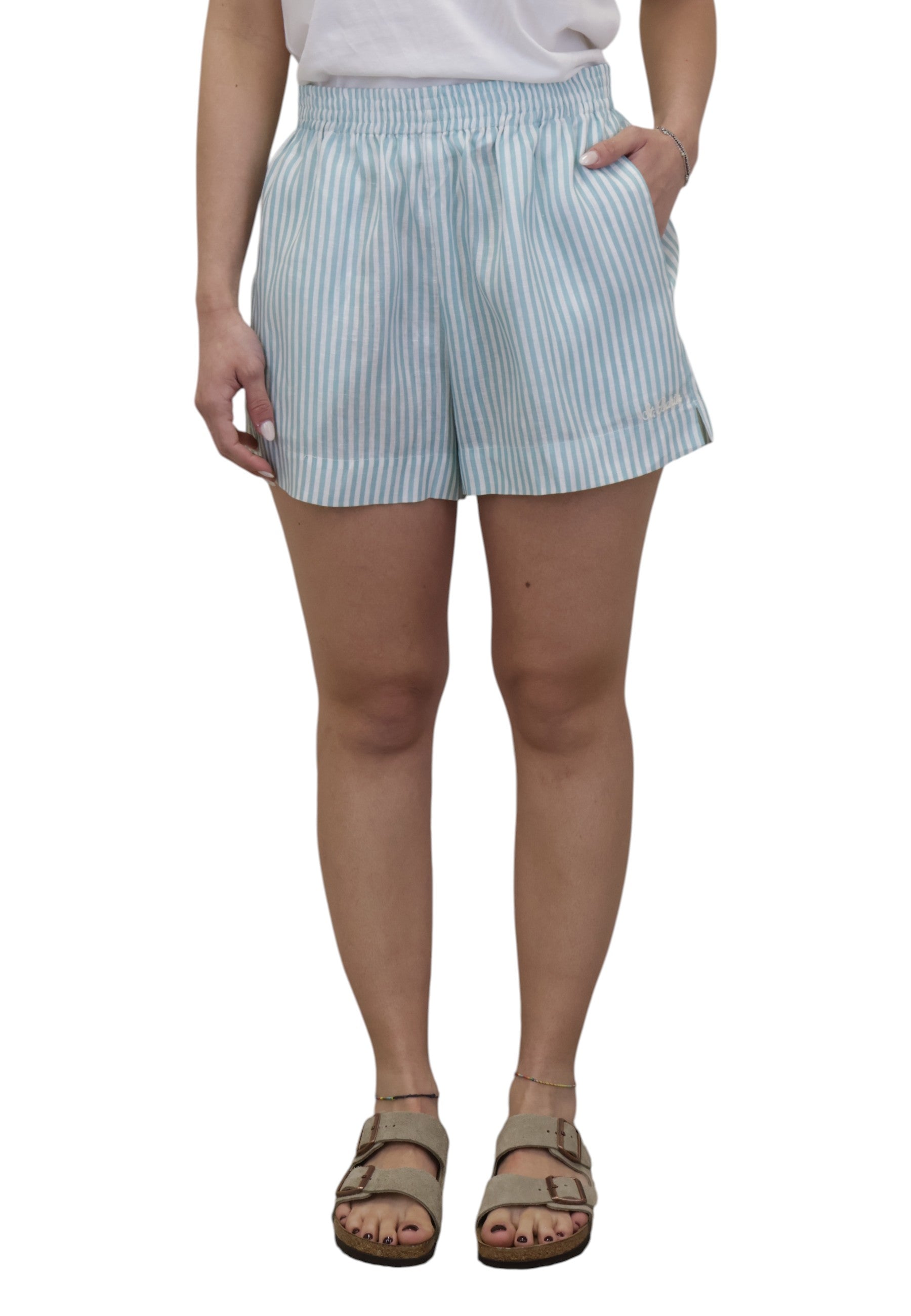 SHORTS Bianco Mc2 Saint Barth