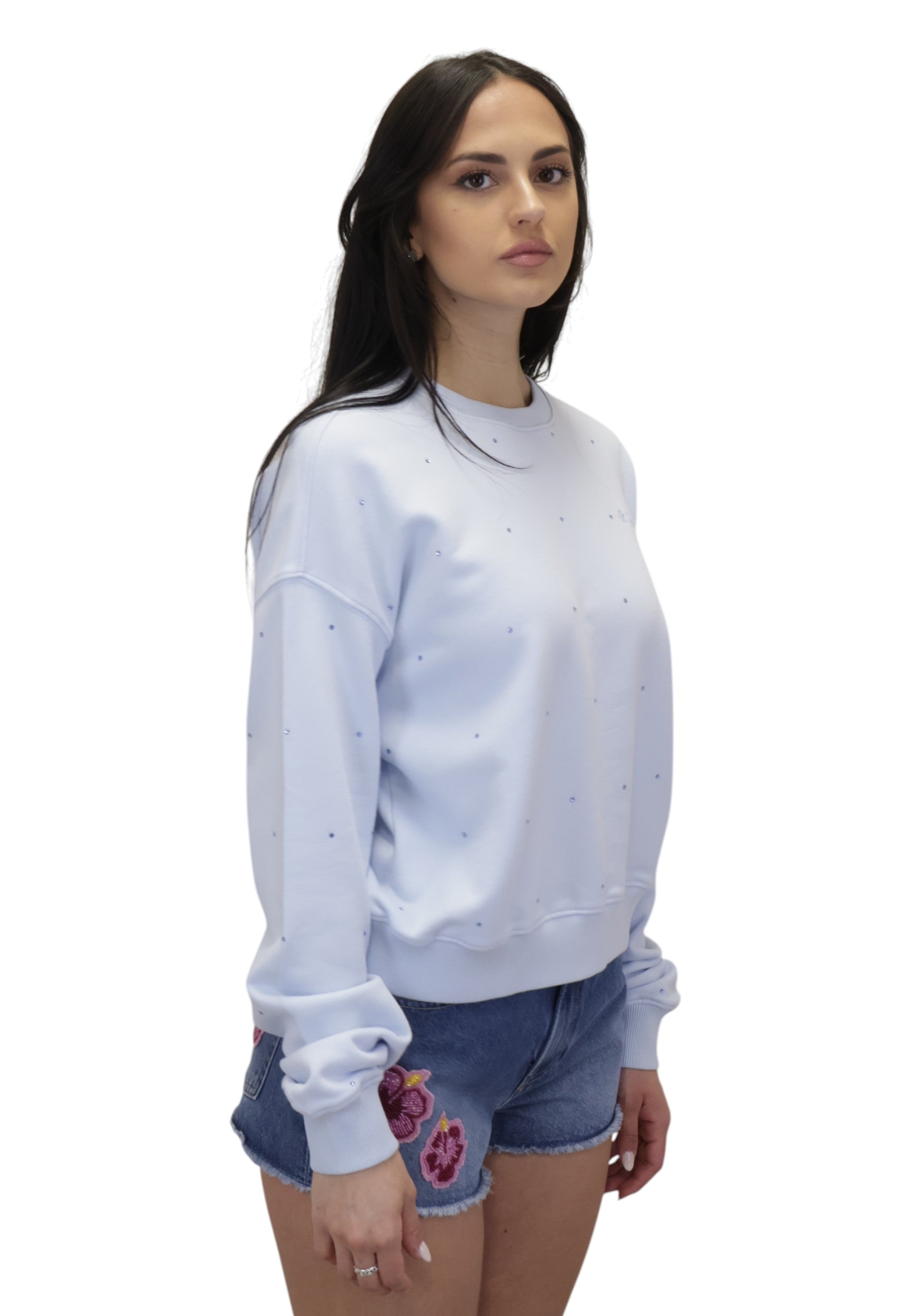MAGLIE A GIROCOLLO Celeste Mc2 Saint Barth