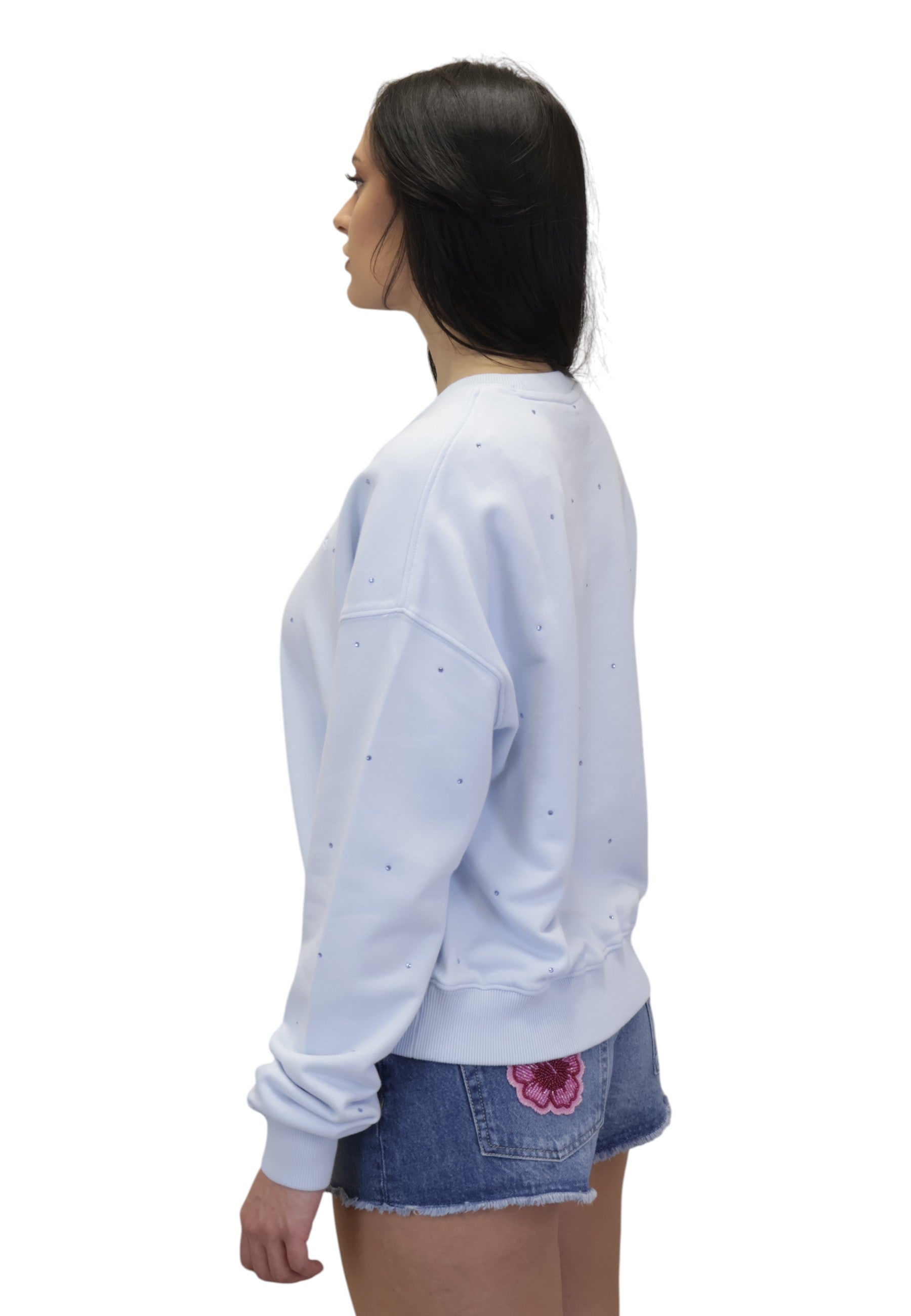 MAGLIE A GIROCOLLO Celeste Mc2 Saint Barth