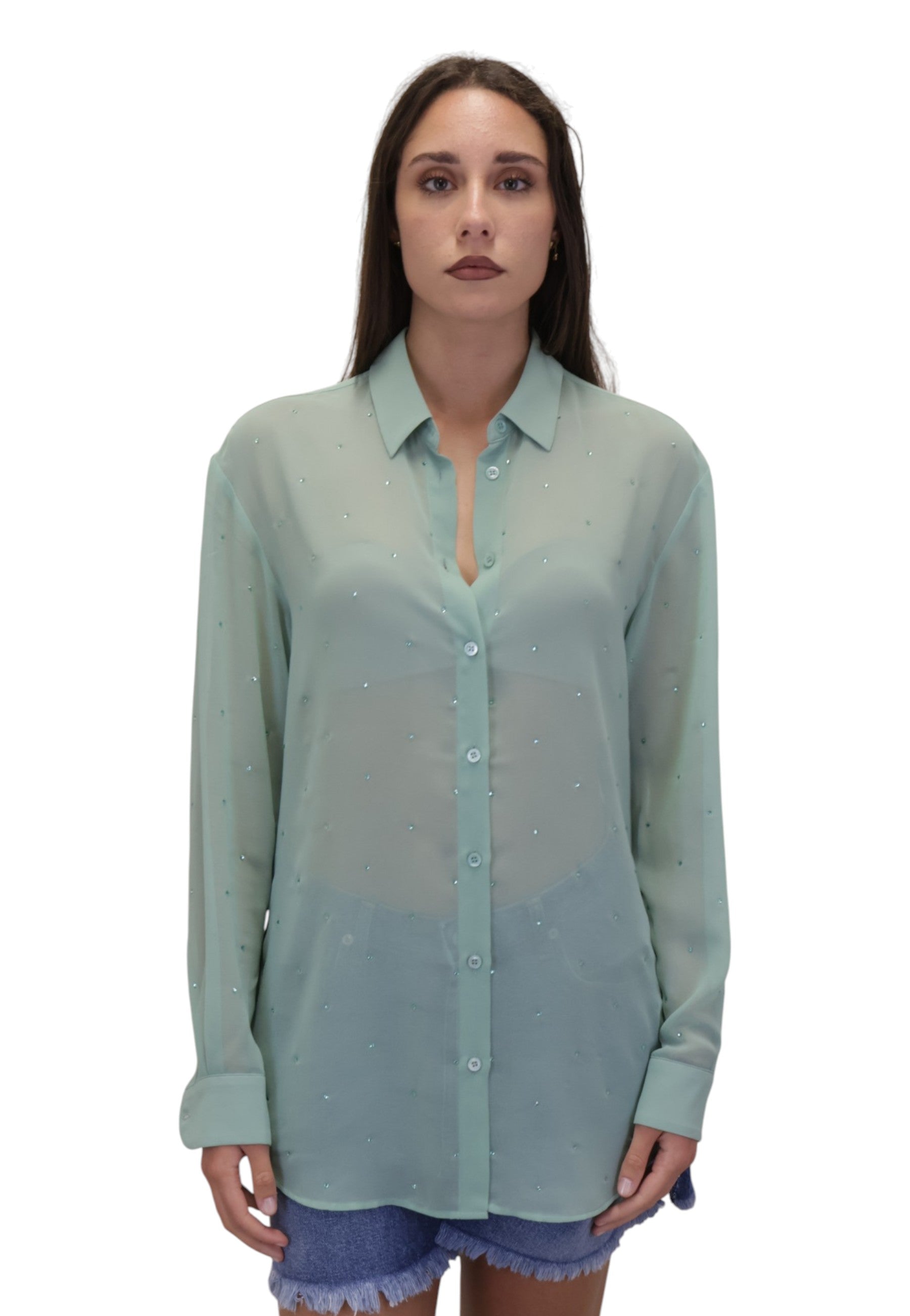 CAMICIE Verde Mc2 Saint Barth