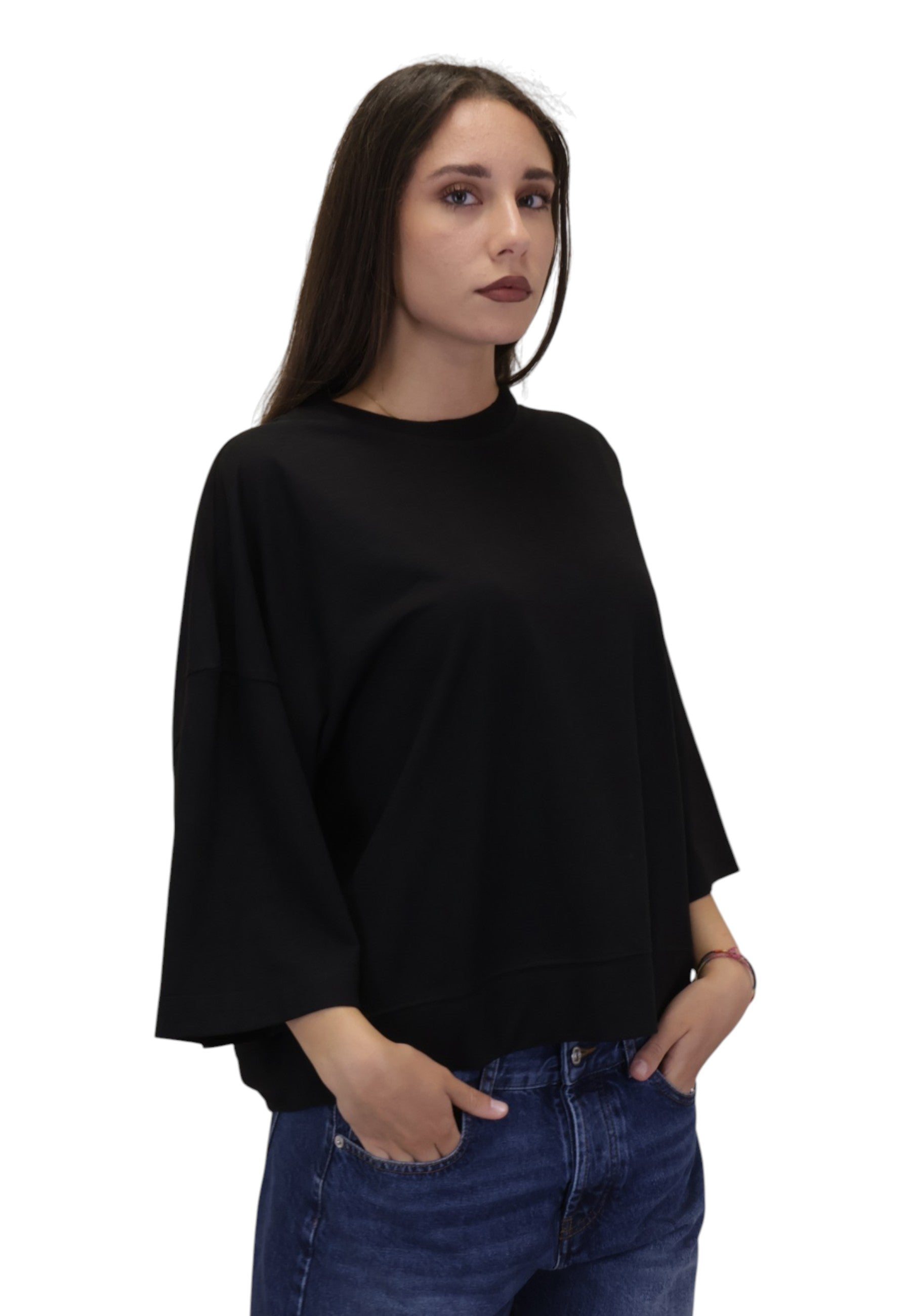 T-SHIRT Nero Woc