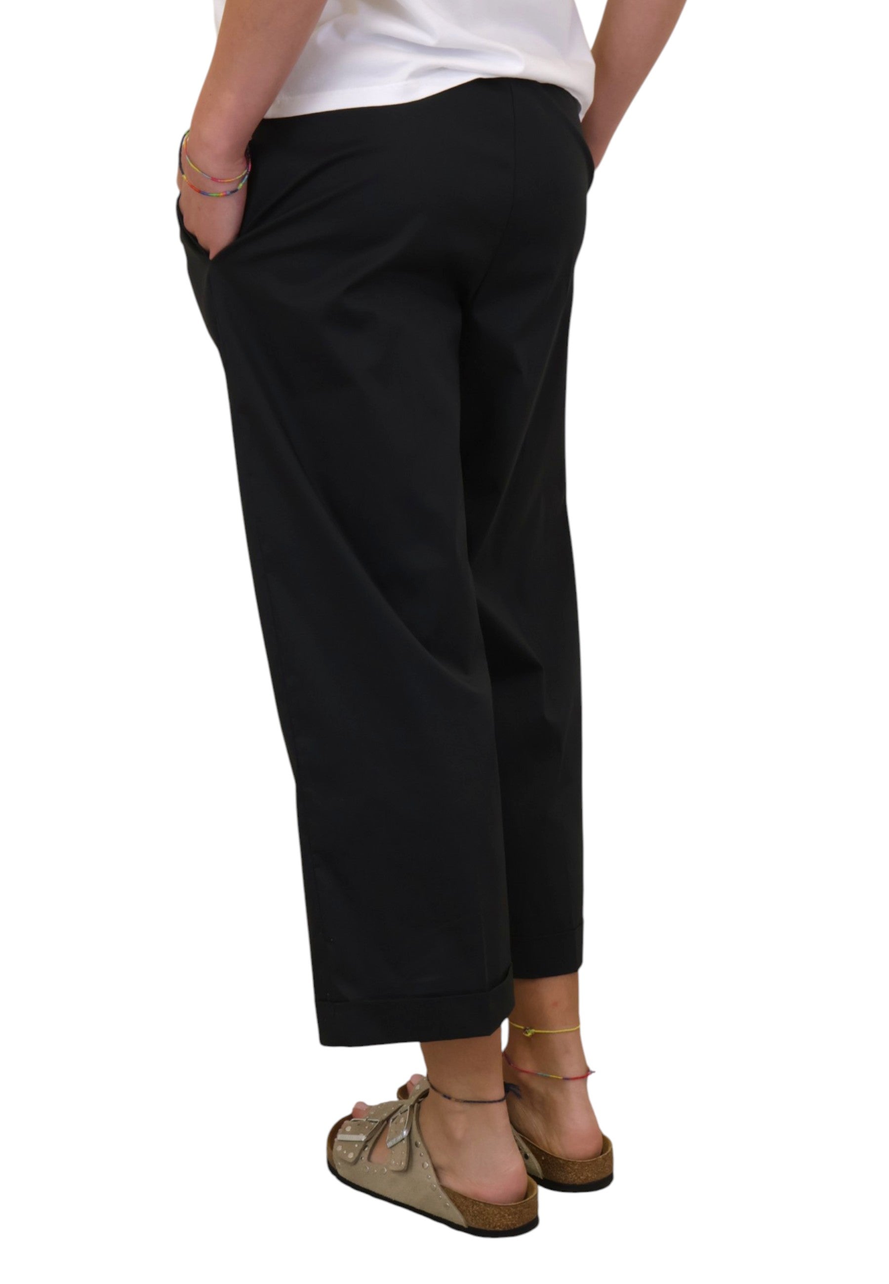 PANTALONI TASCA A FILO Nero Liviana Conti