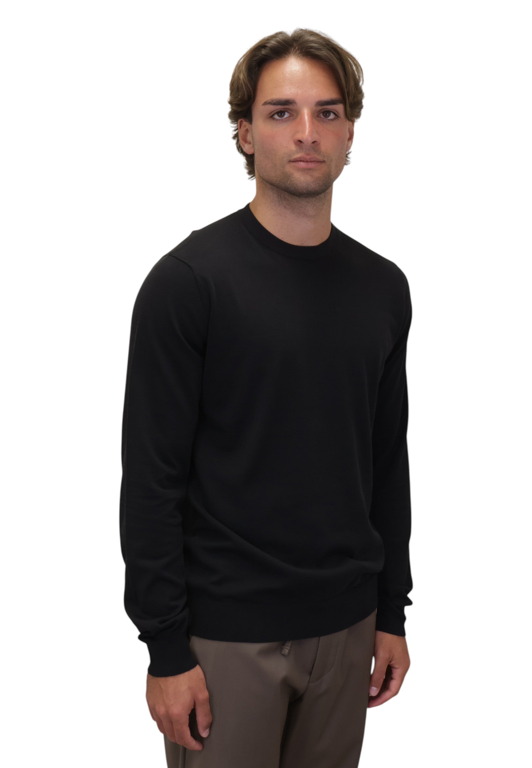 GIROCOLLO MANICA LUNGA Nero Jean Paul