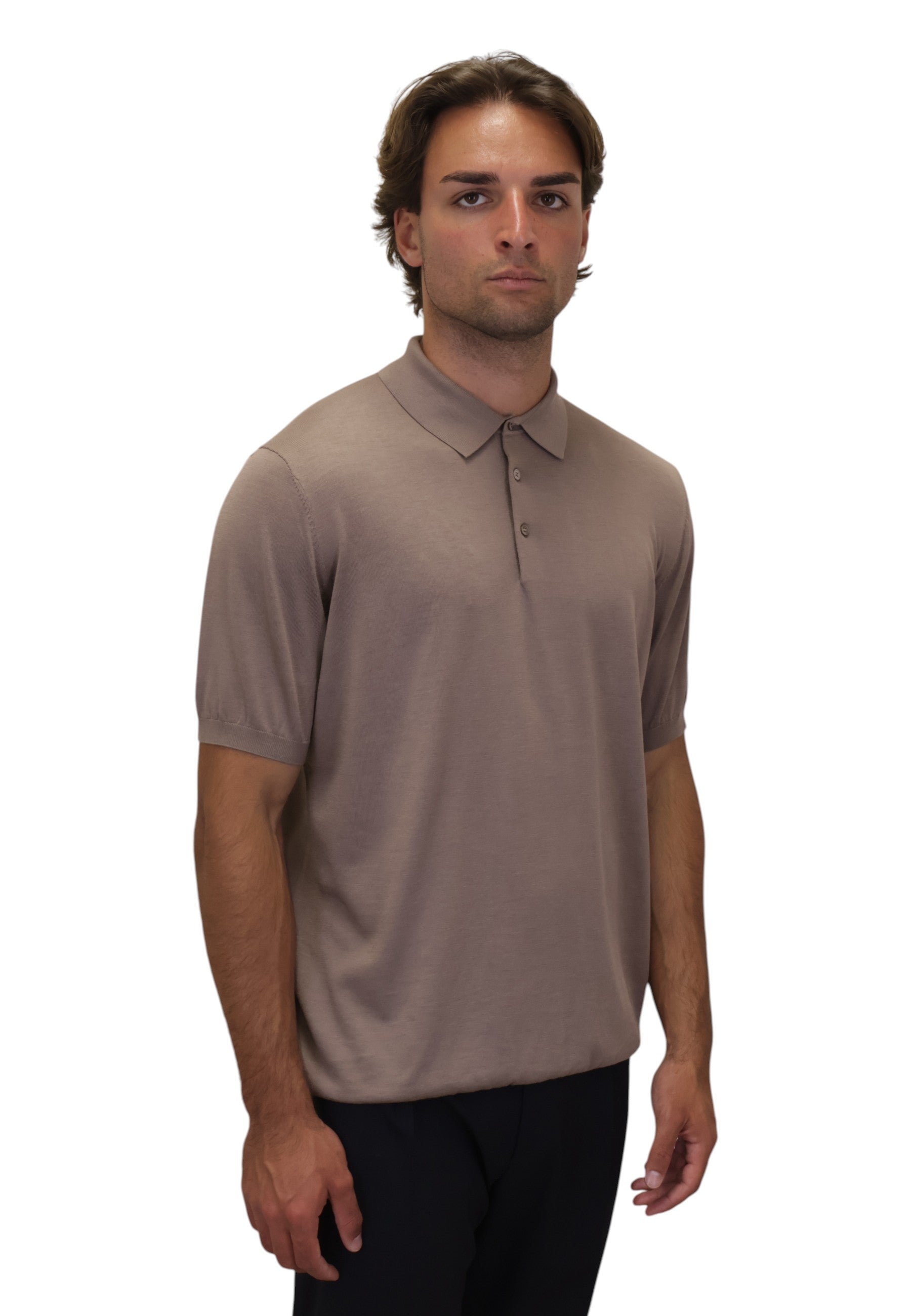 POLO A MANICA CORTA Beige Kangra