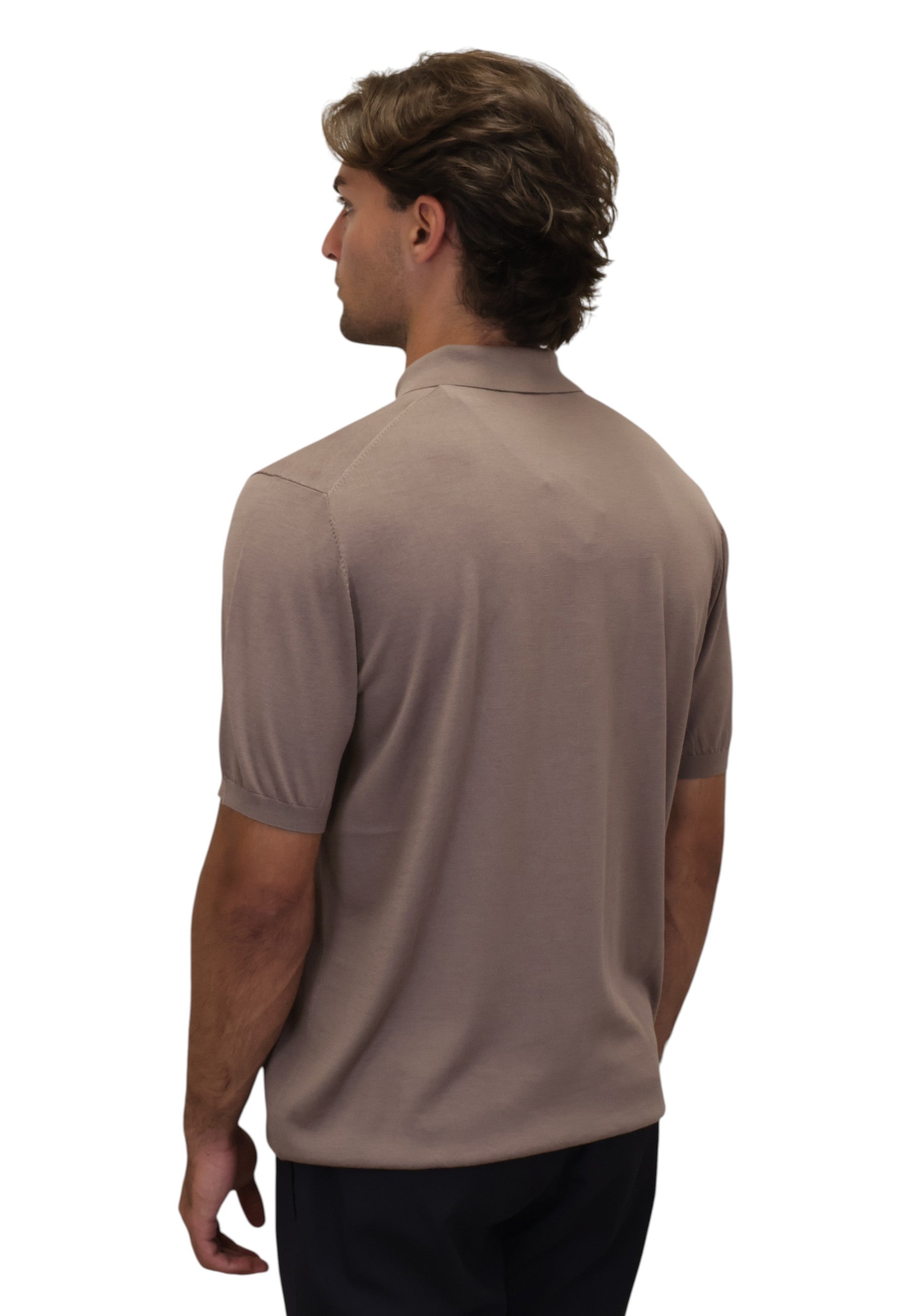 POLO A MANICA CORTA Beige Kangra