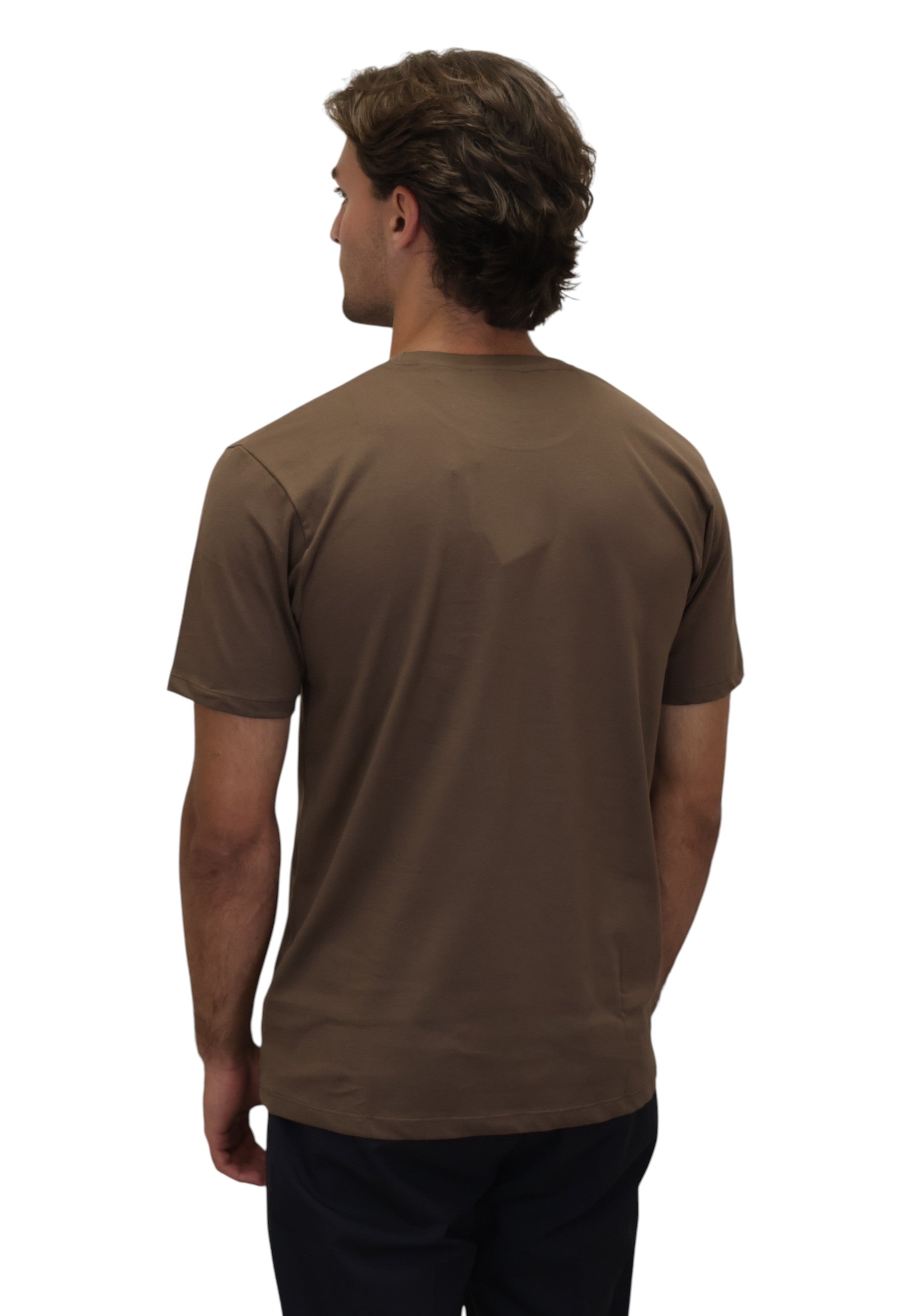 T-SHIRT Marrone Maxzone