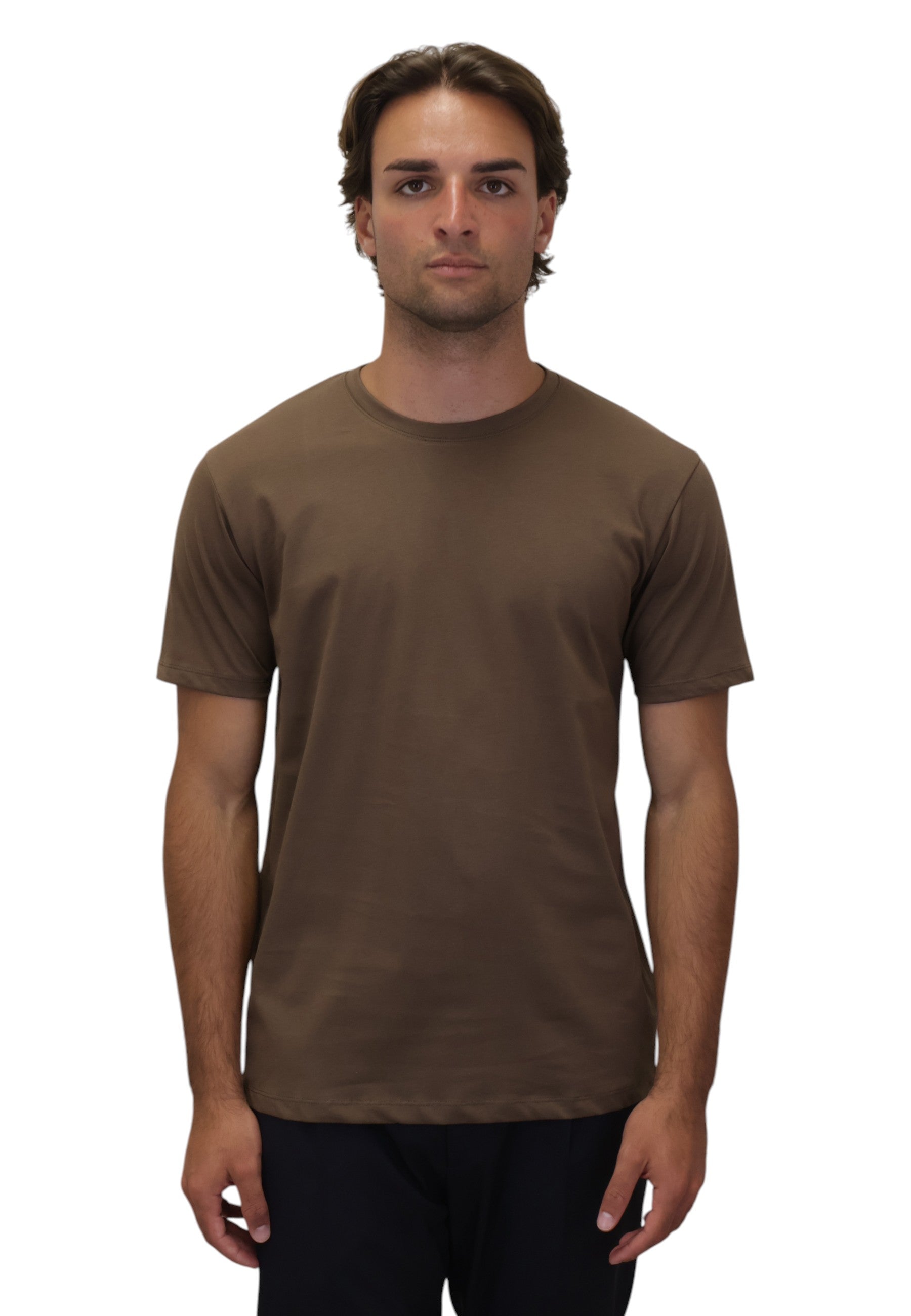 T-SHIRT Marrone Maxzone