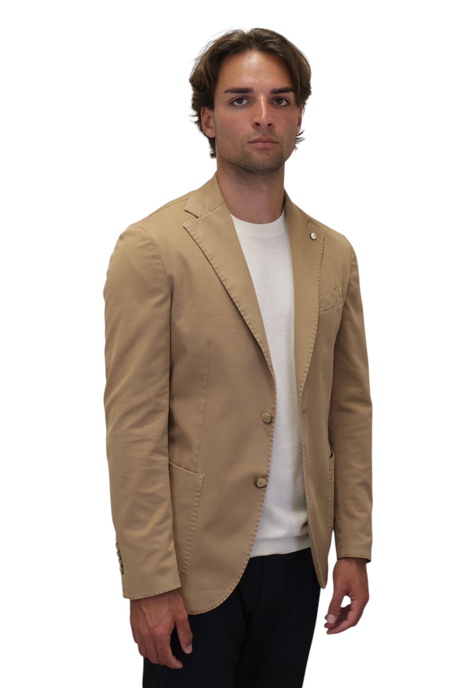 BLAZER MONOPETTO Beige Lbm 1911