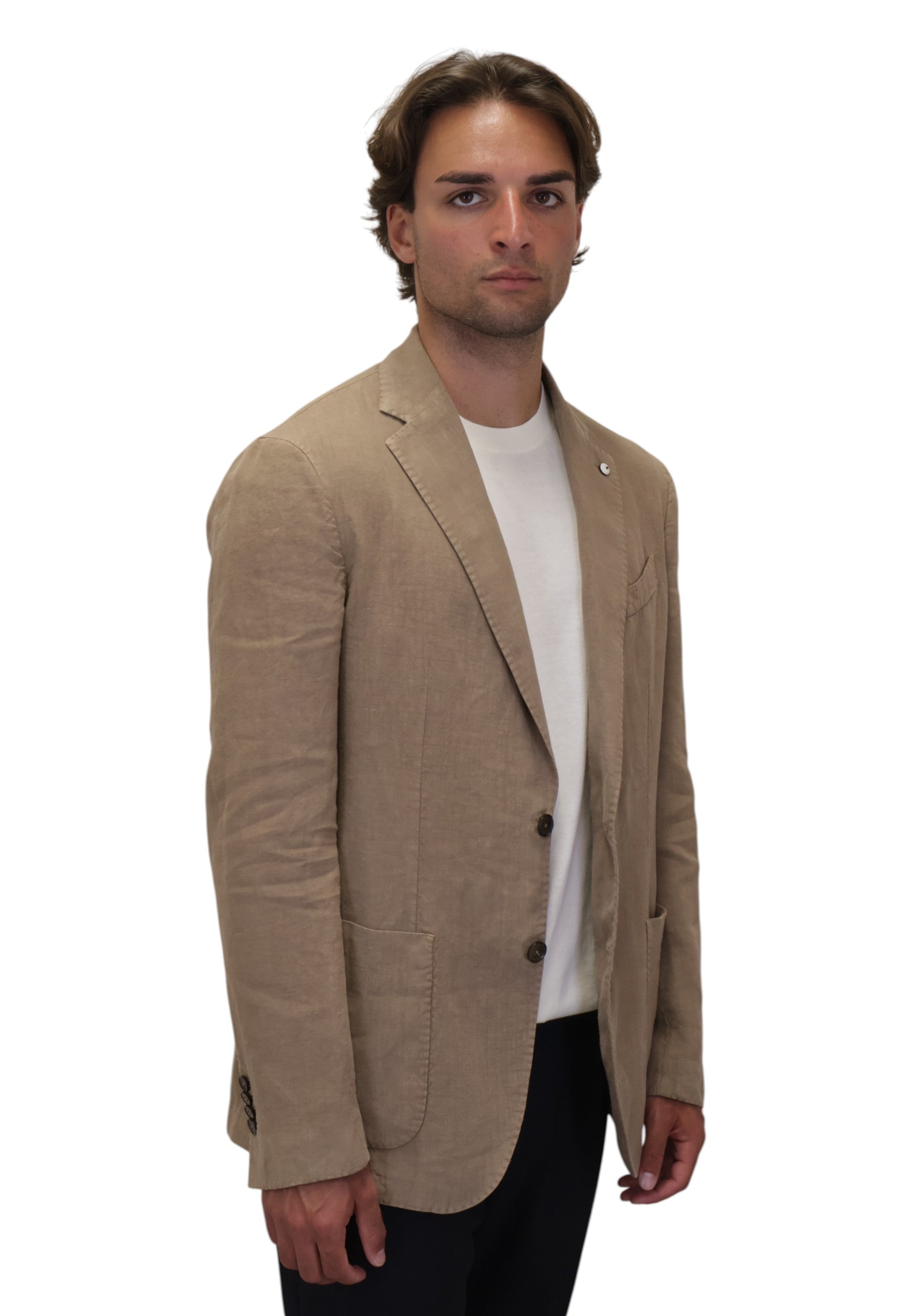 BLAZER MONOPETTO Beige Lbm 1911