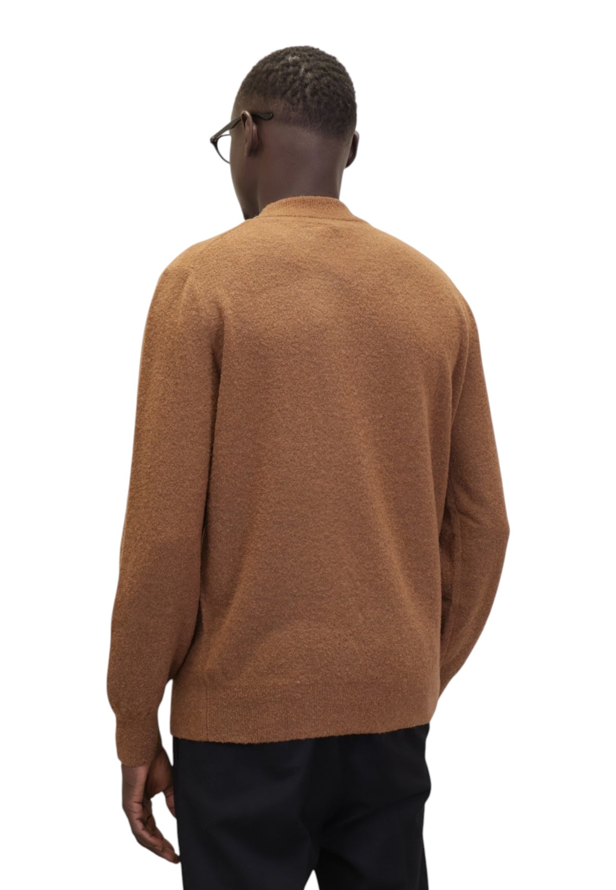 MAGLIE A GIROCOLLO Marrone Kangra