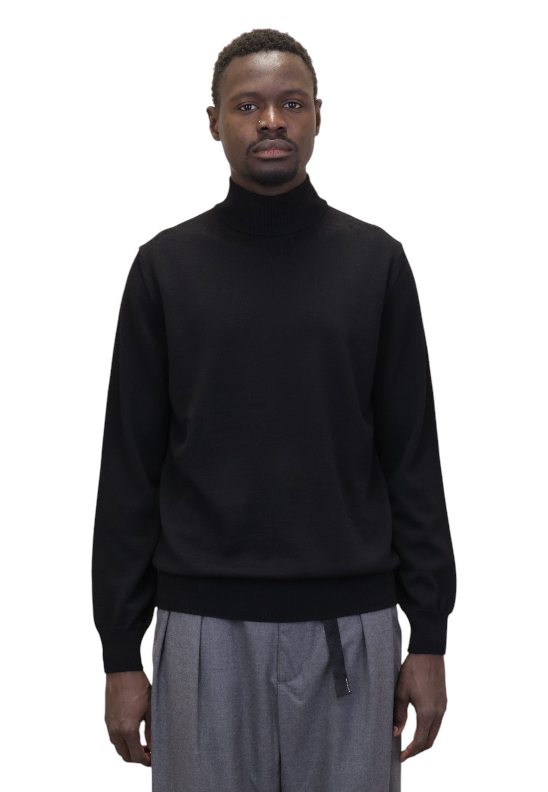 MAGLIE A LUPETTO Nero Kangra