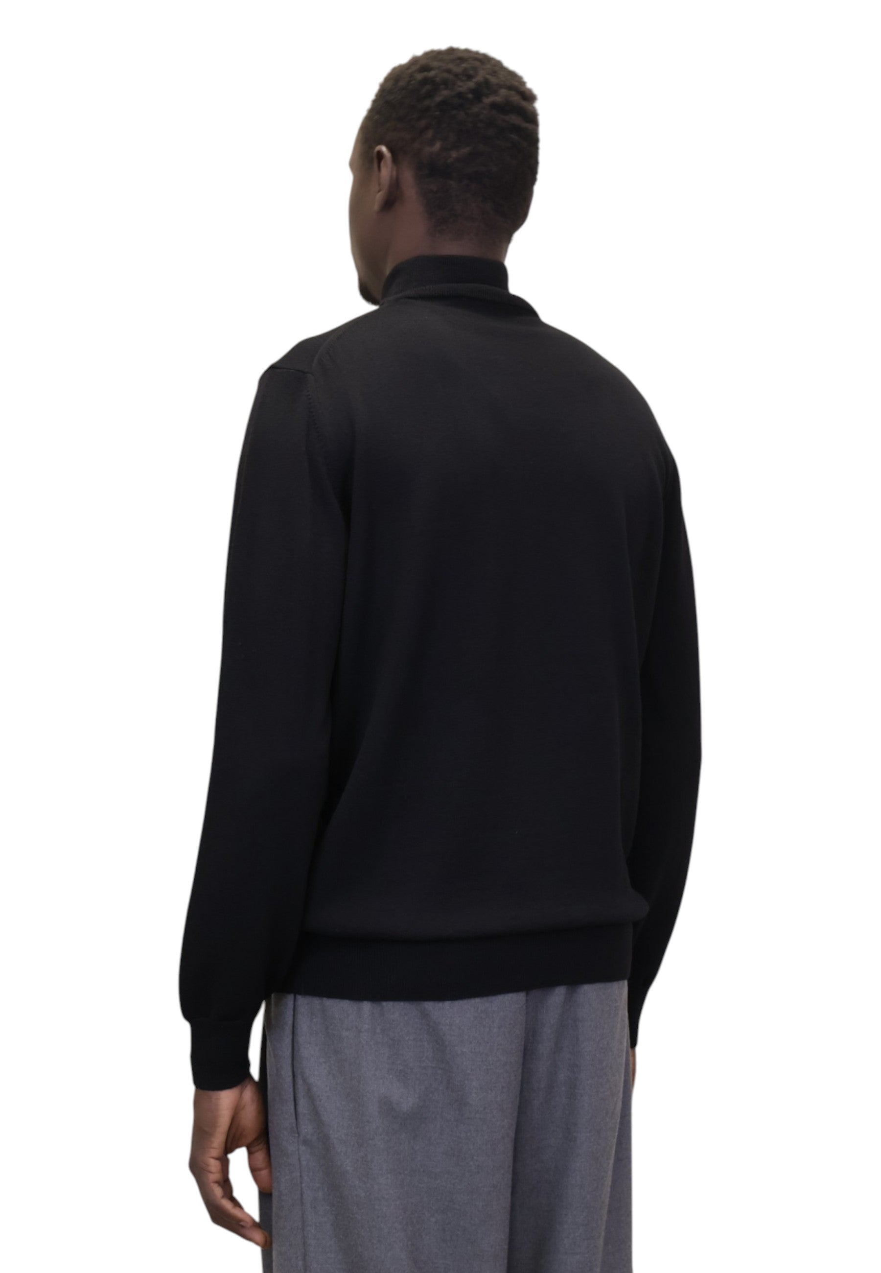 MAGLIE A LUPETTO Nero Kangra